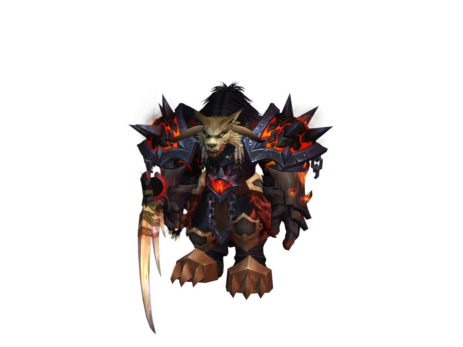 Smashberger 3D character render