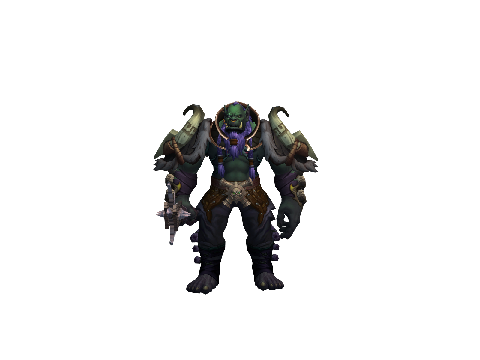 Daddyp 3D character render