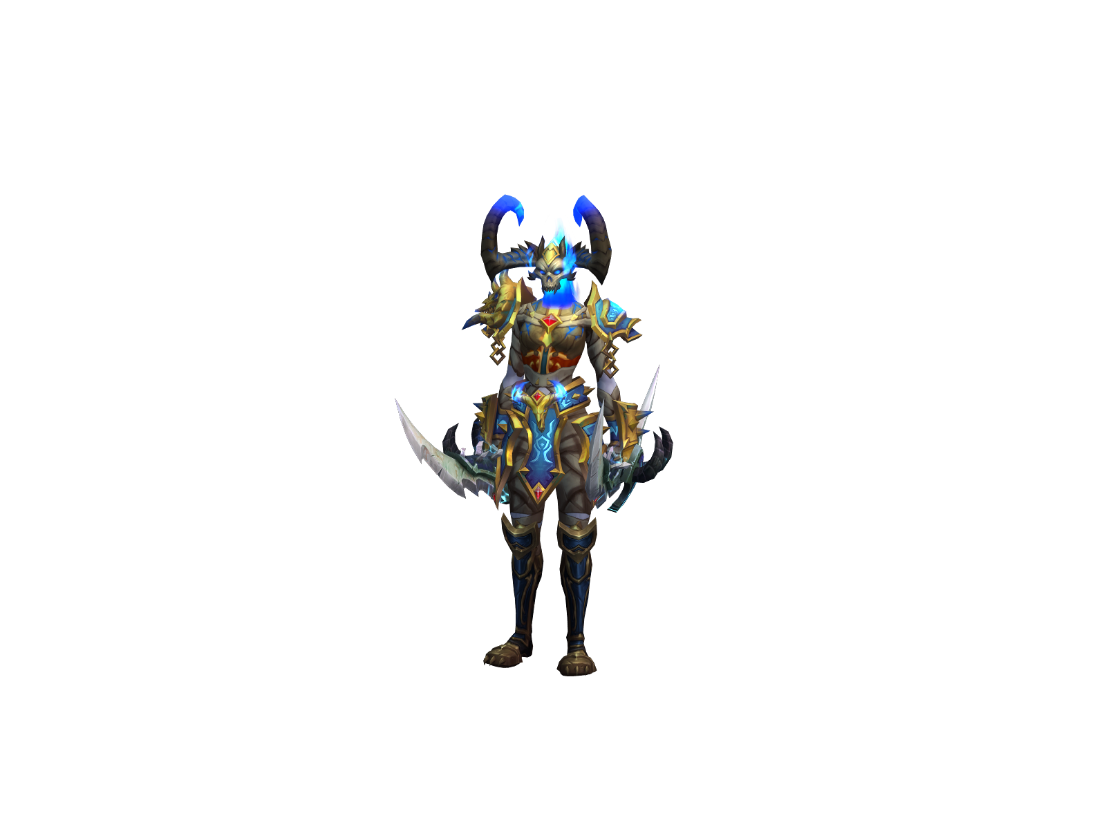 Powademon 3D character render