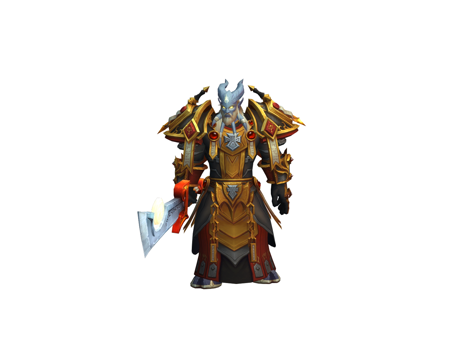 Maddranei 3D character render