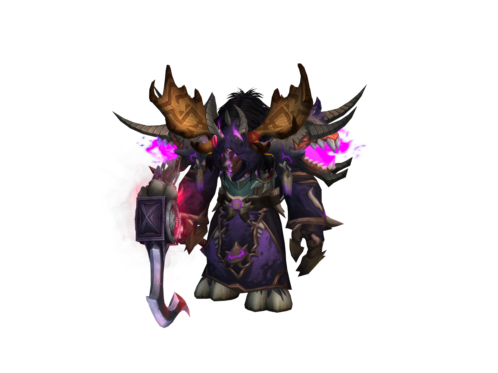 Cursesoul 3D character render