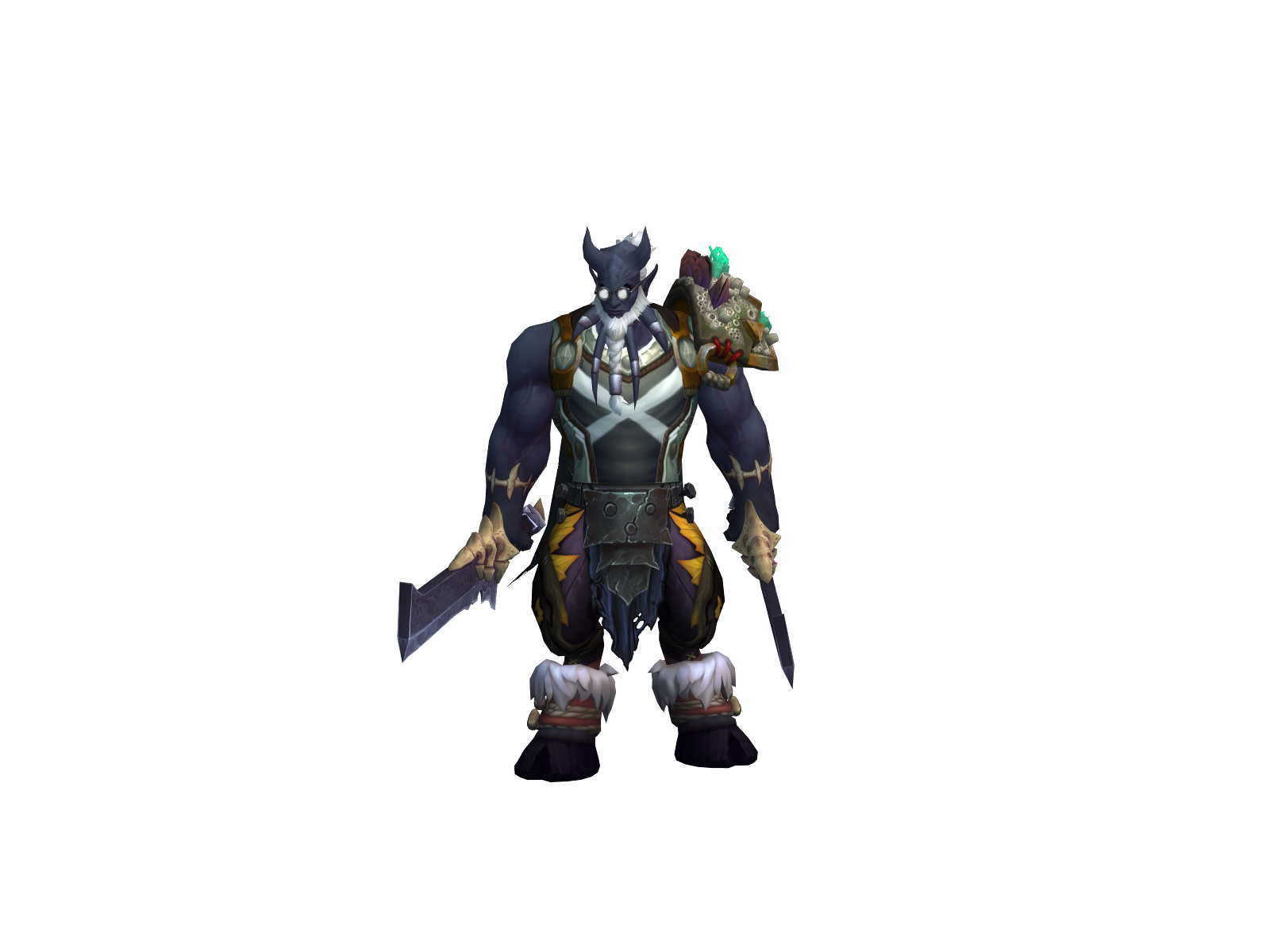 Brocool 3D character render