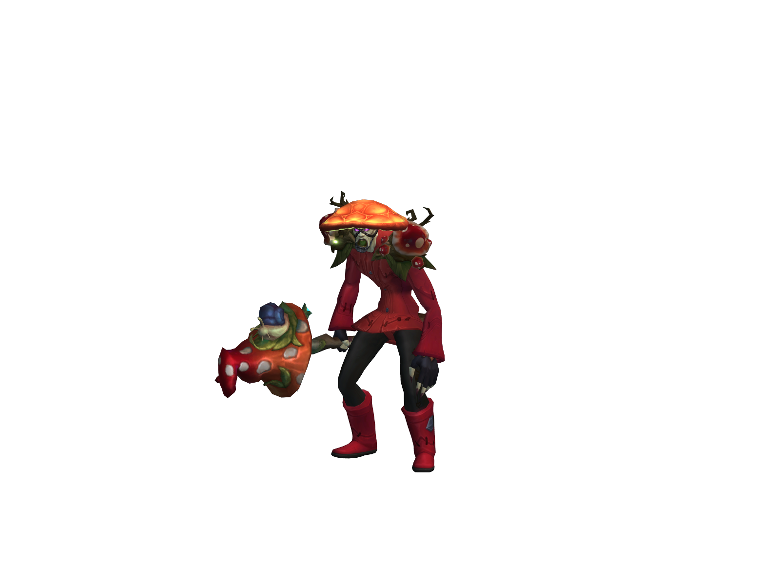 Dfreshmonk 3D character render