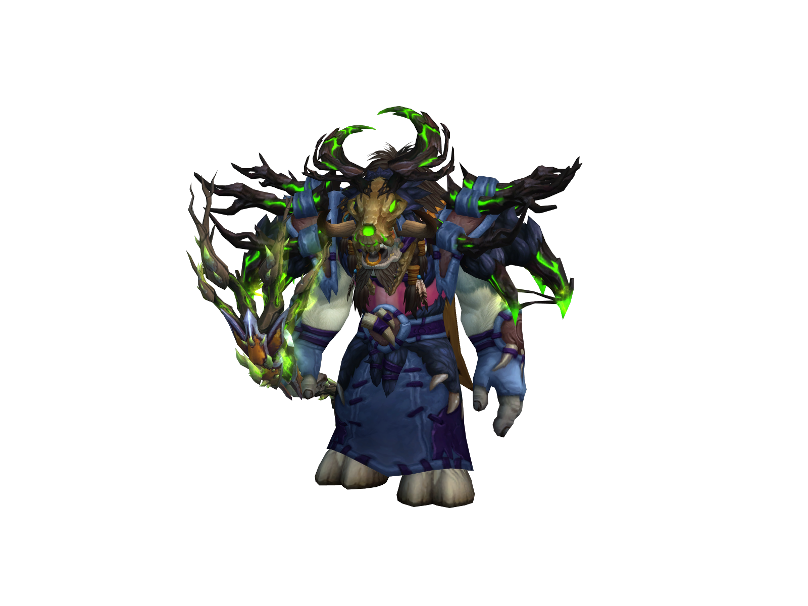 Rothias 3D character render