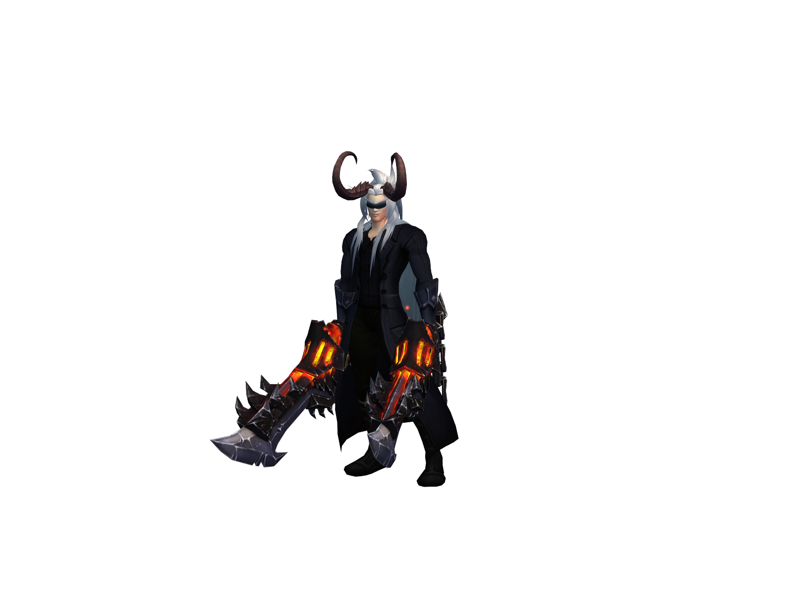 Tufák 3D character render