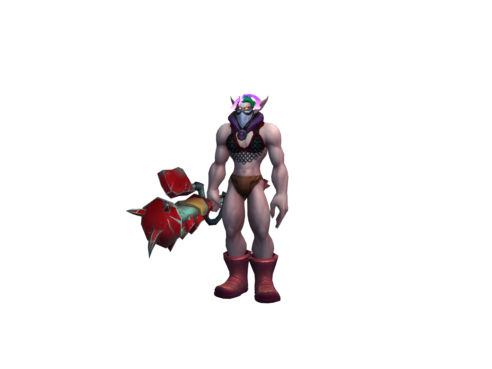Keeprerollin 3D character render