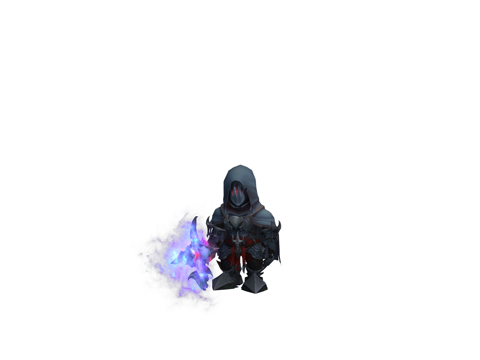 Gromy 3D character render