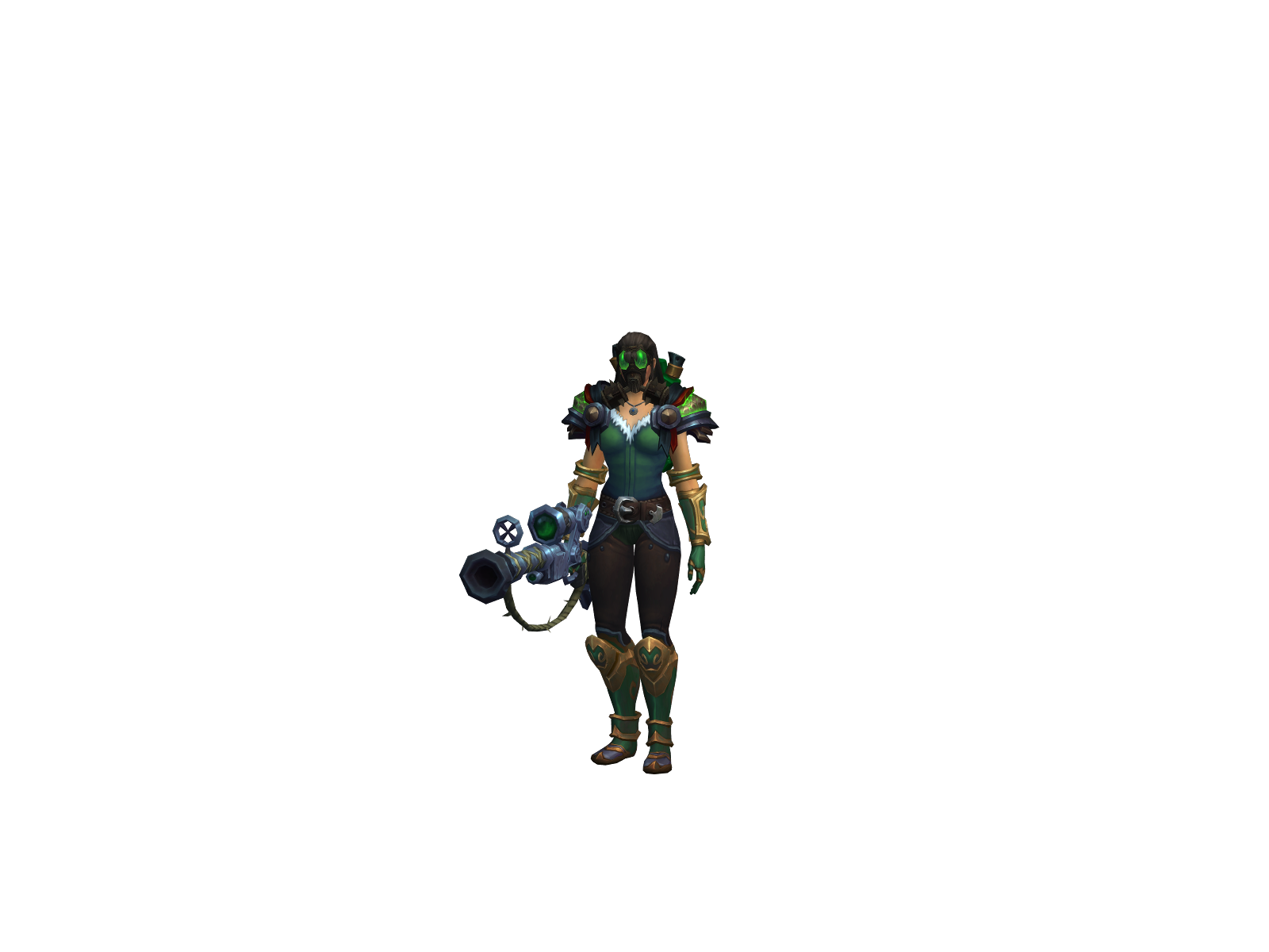 Fasttrap 3D character render