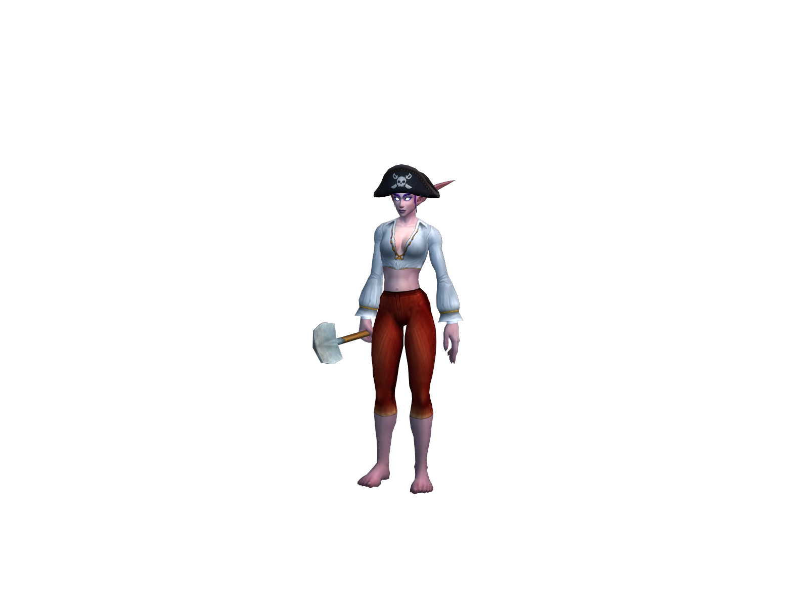 Dowky 3D character render