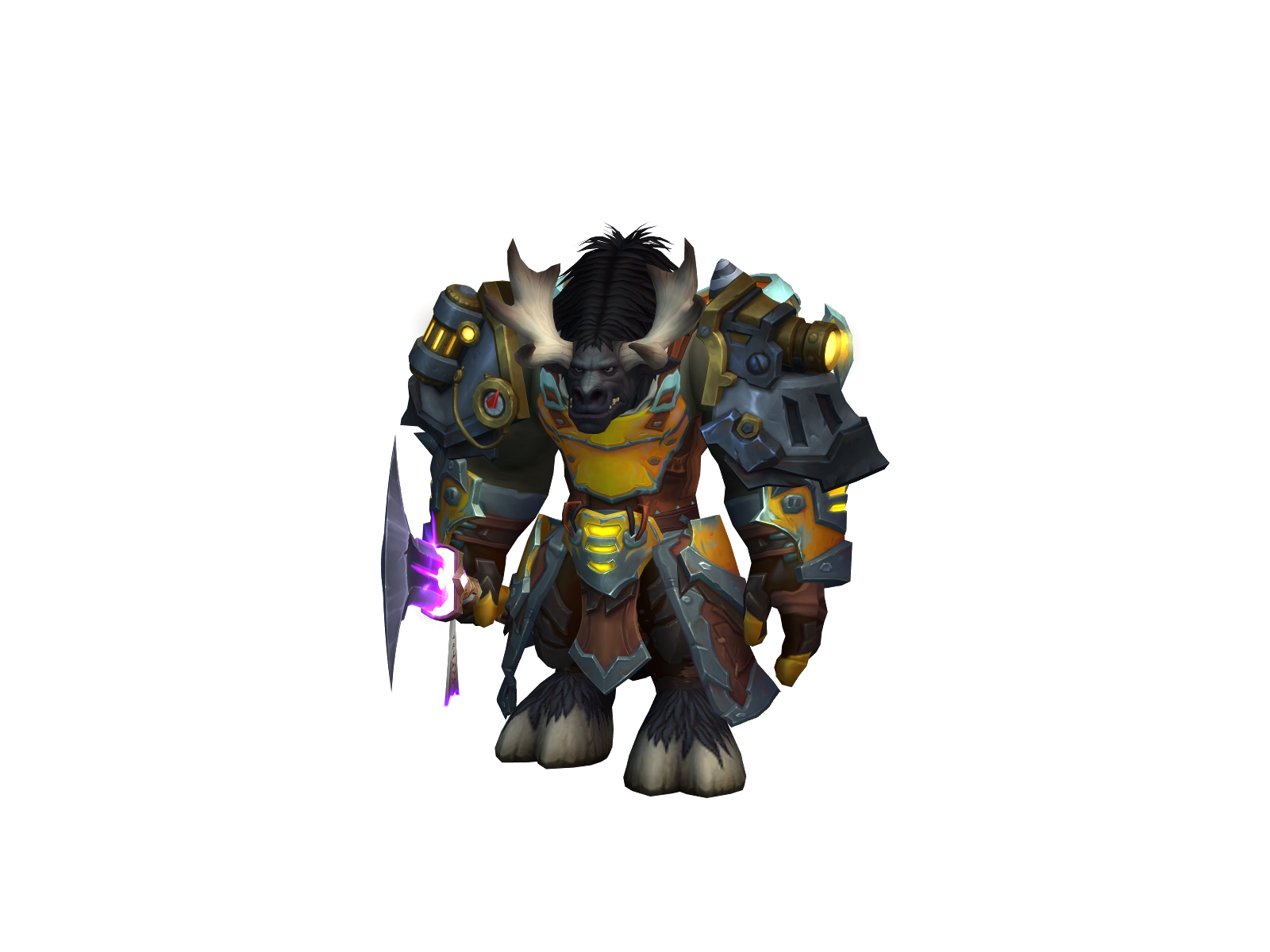 Svhunter 3D character render