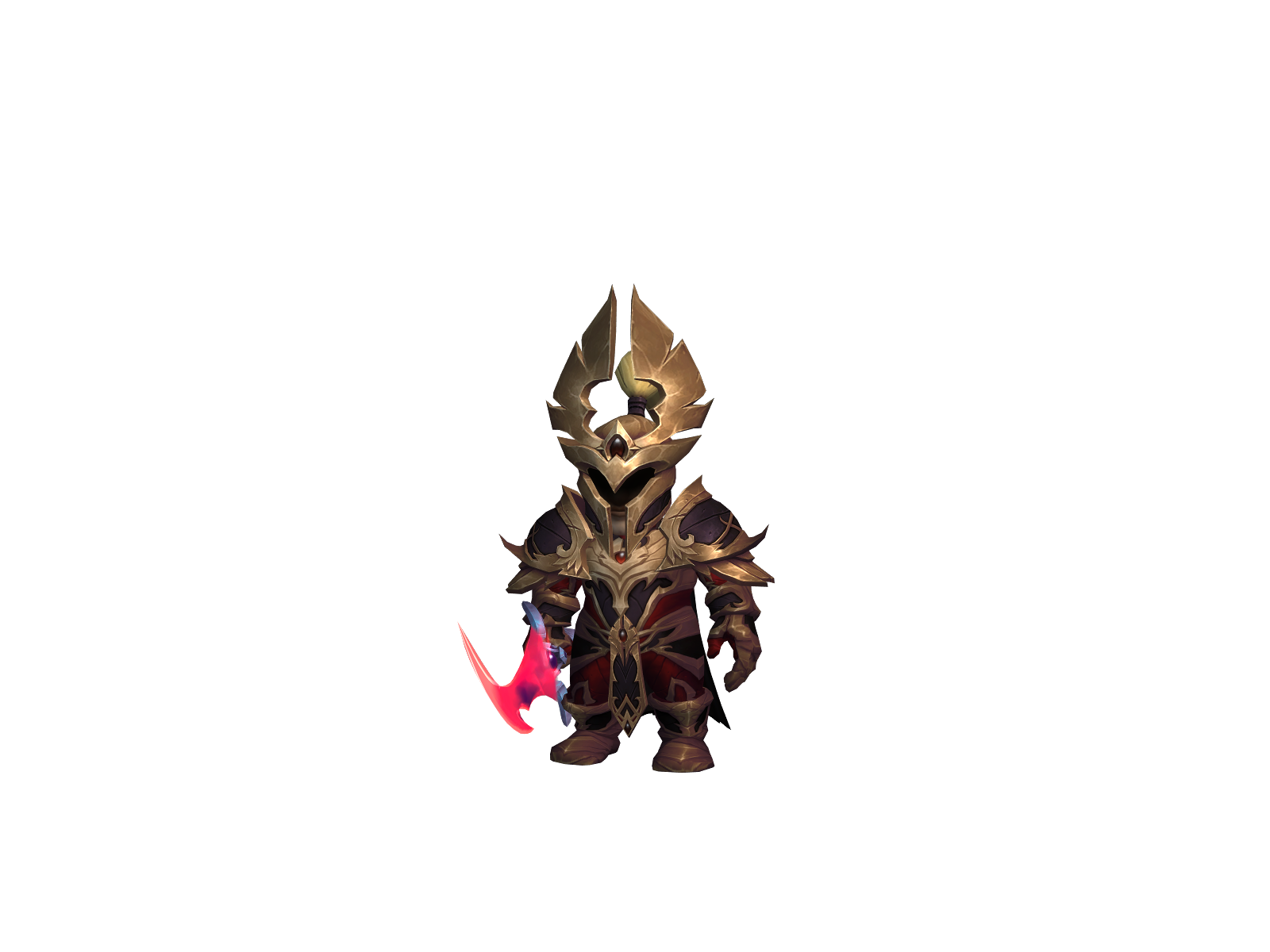 Souronion 3D character render