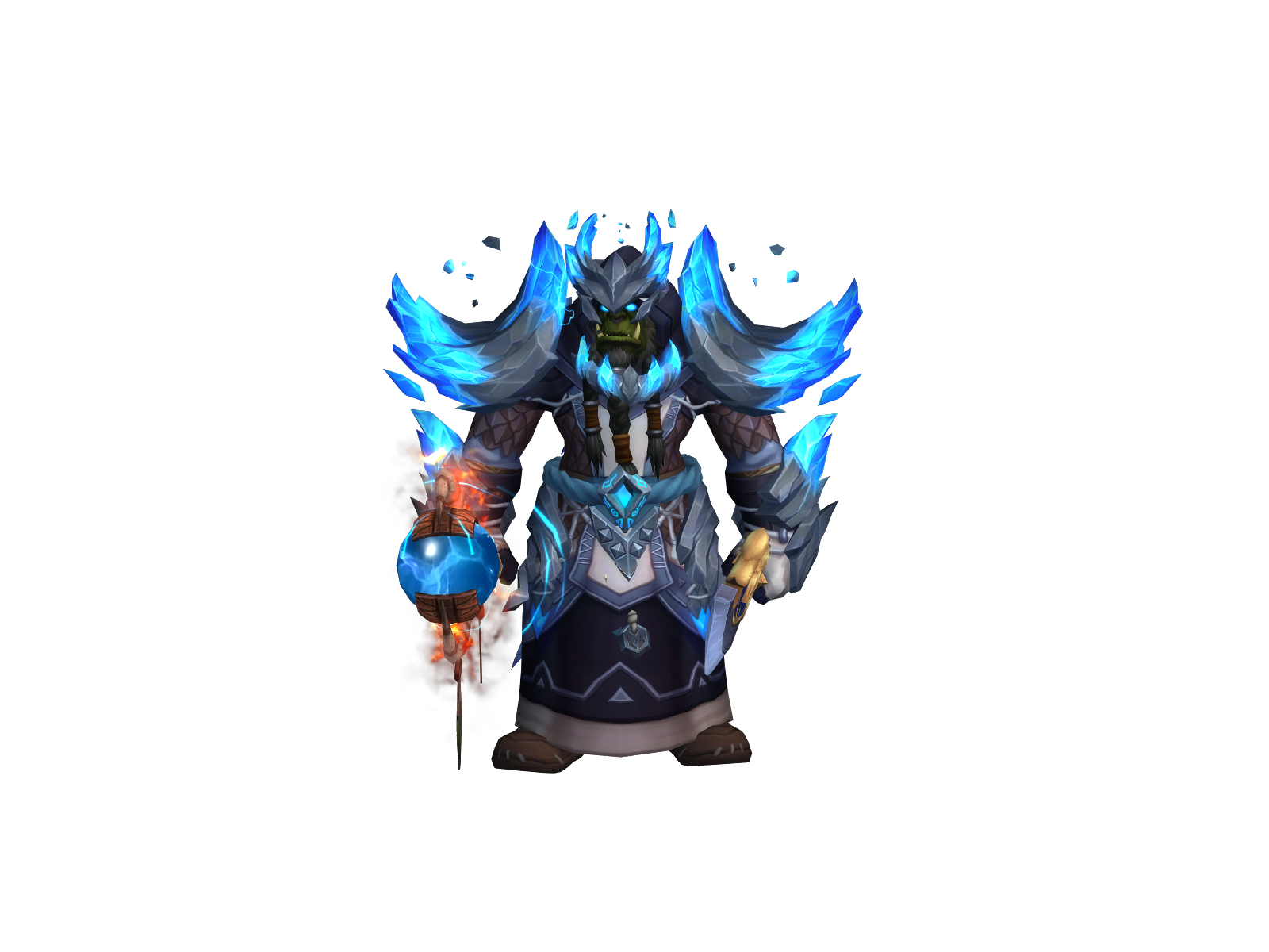 Manvolt 3D character render
