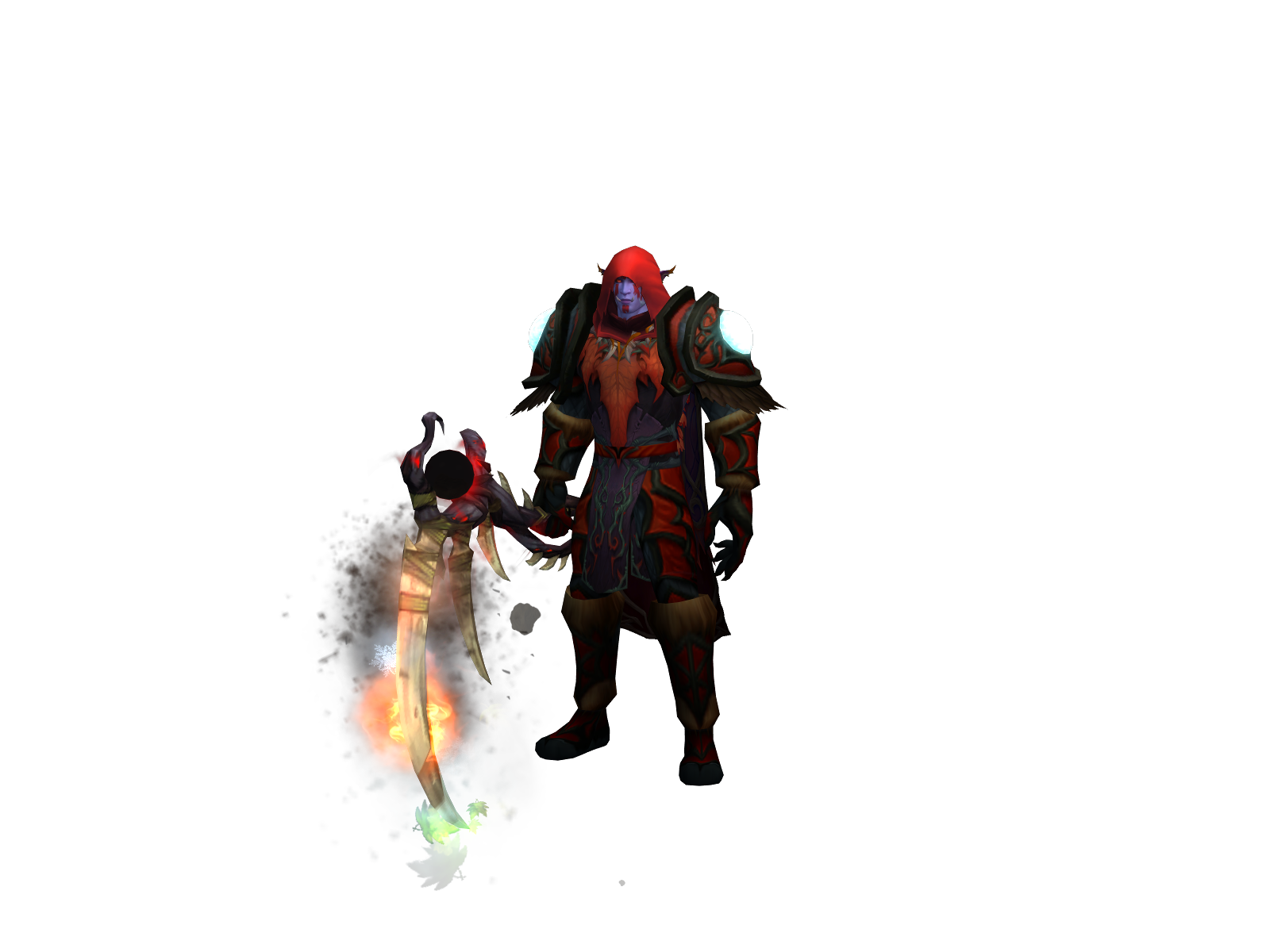 Fahng 3D character render