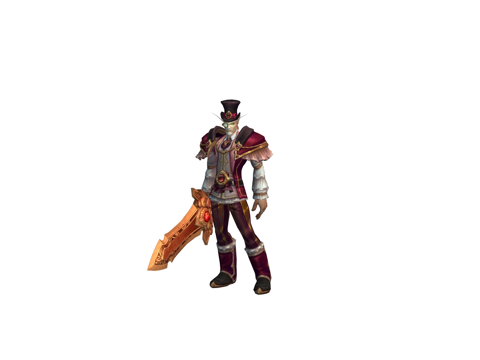 Hyoret 3D character render