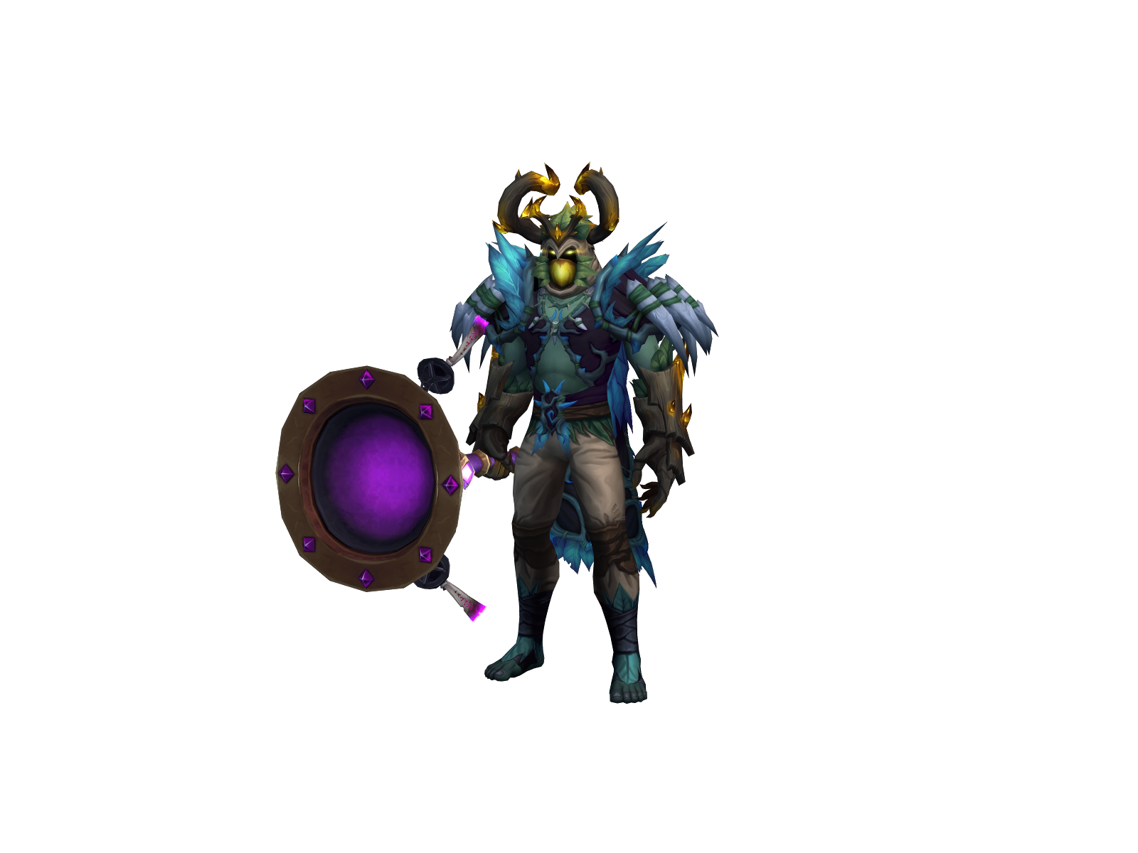 Geog 3D character render