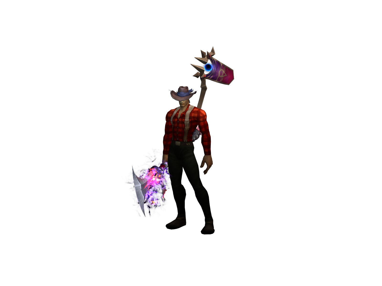 Virulentm 3D character render