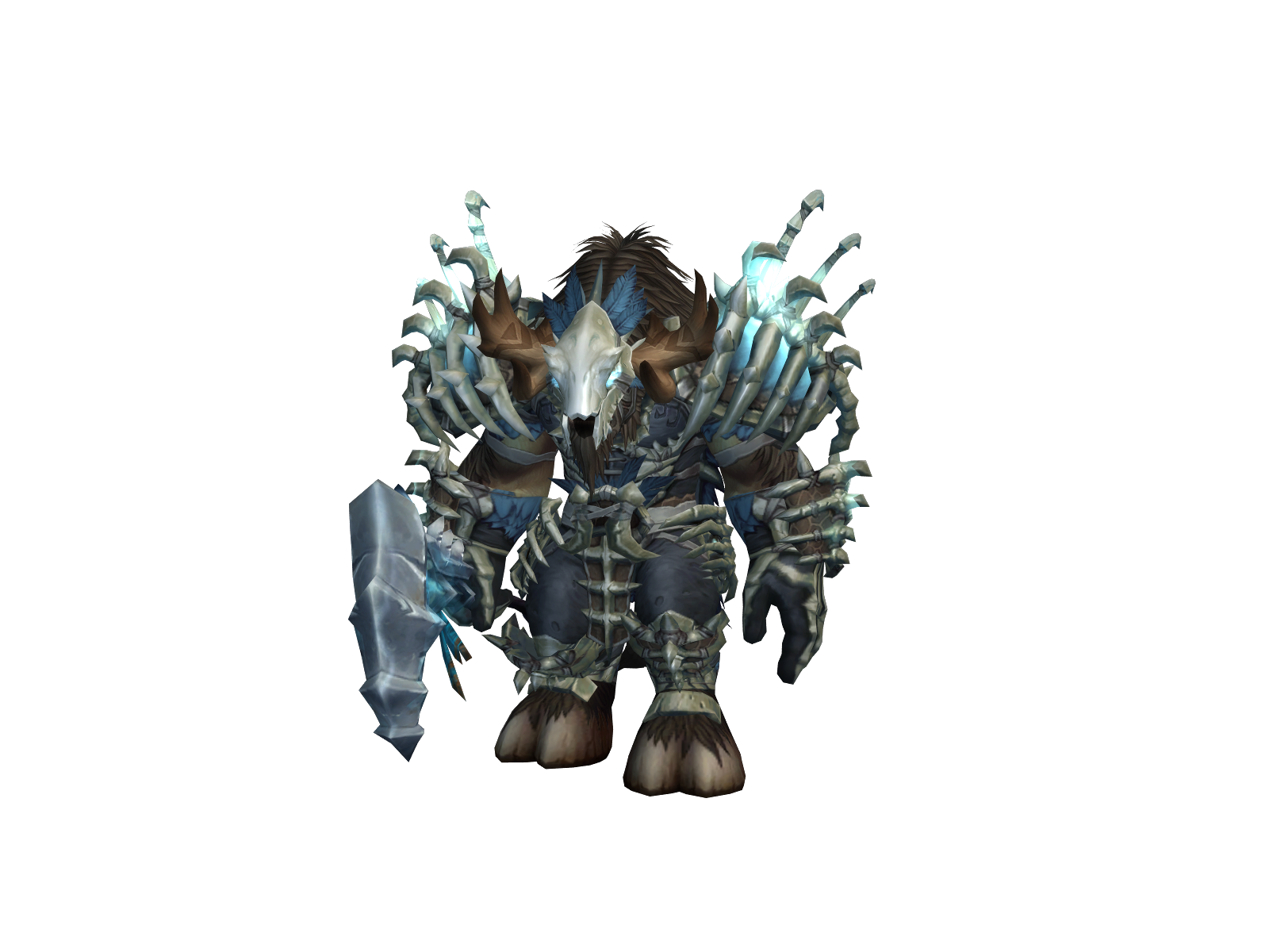 Grizbul 3D character render