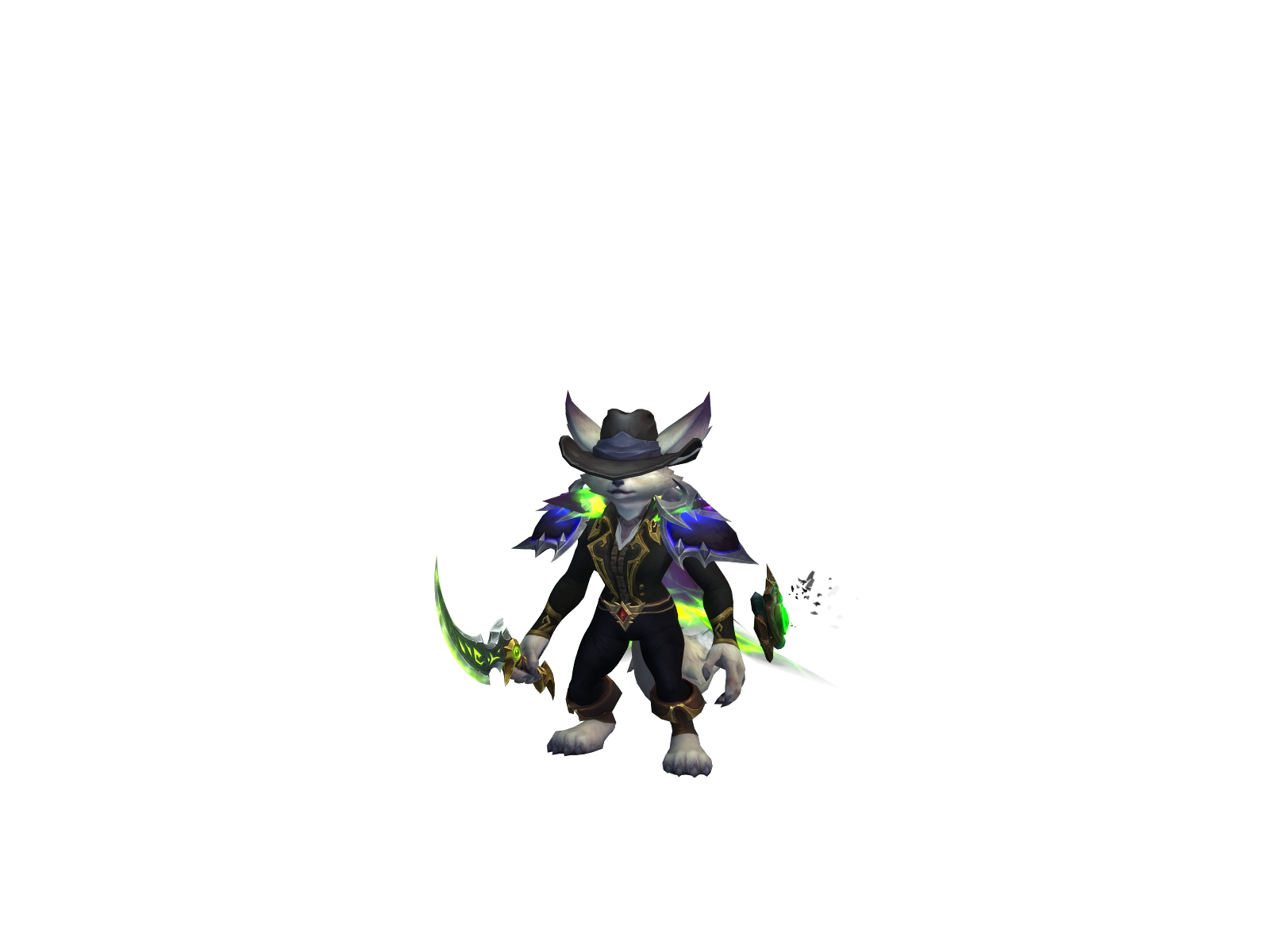 Oddlyfox 3D character render