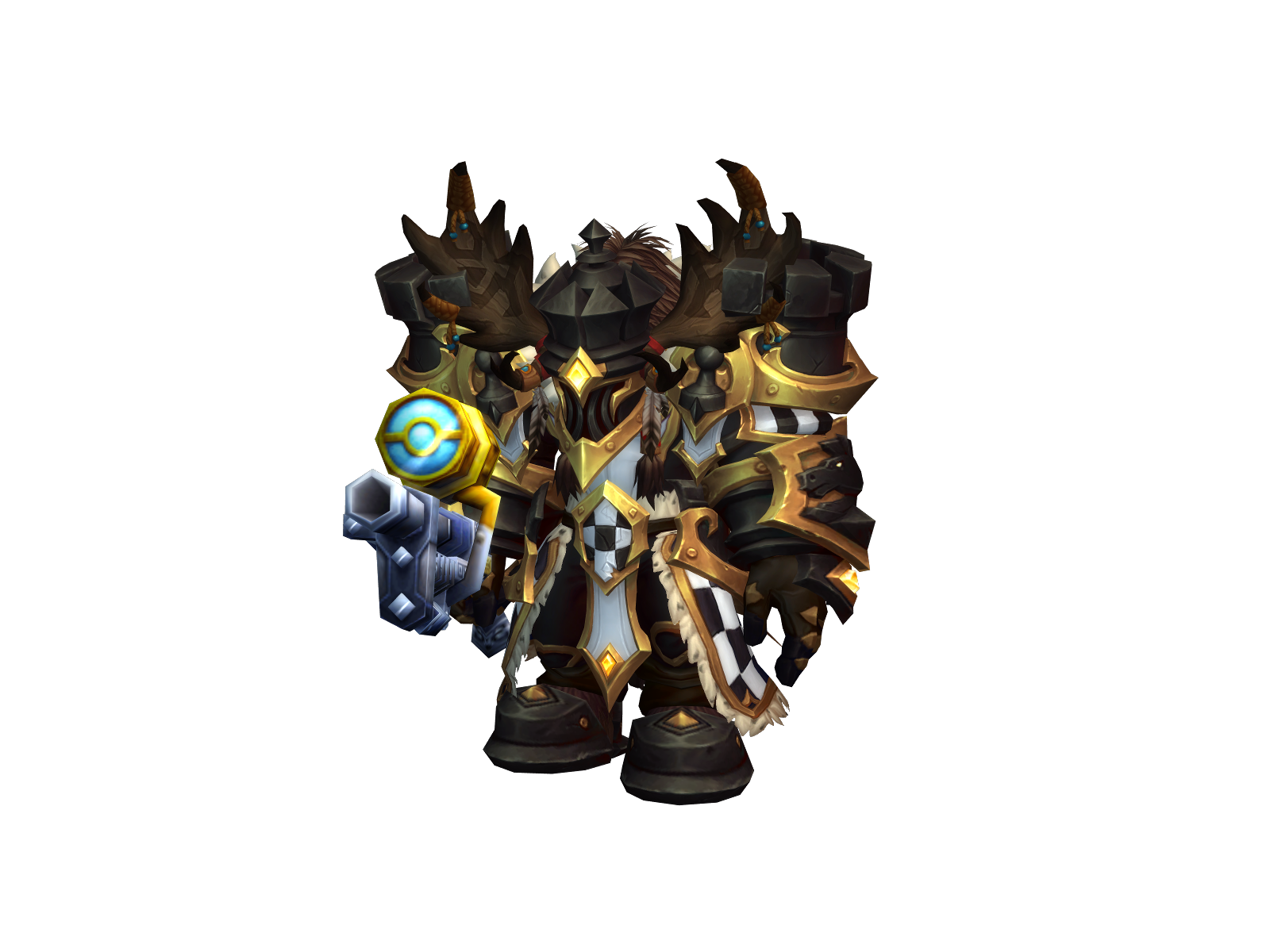 Chudster 3D character render
