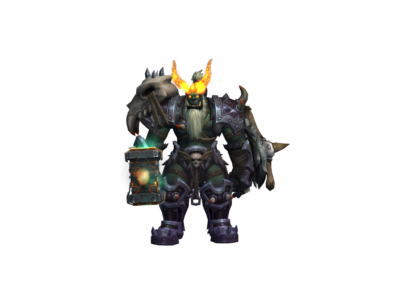 Lurecosham 3D character render