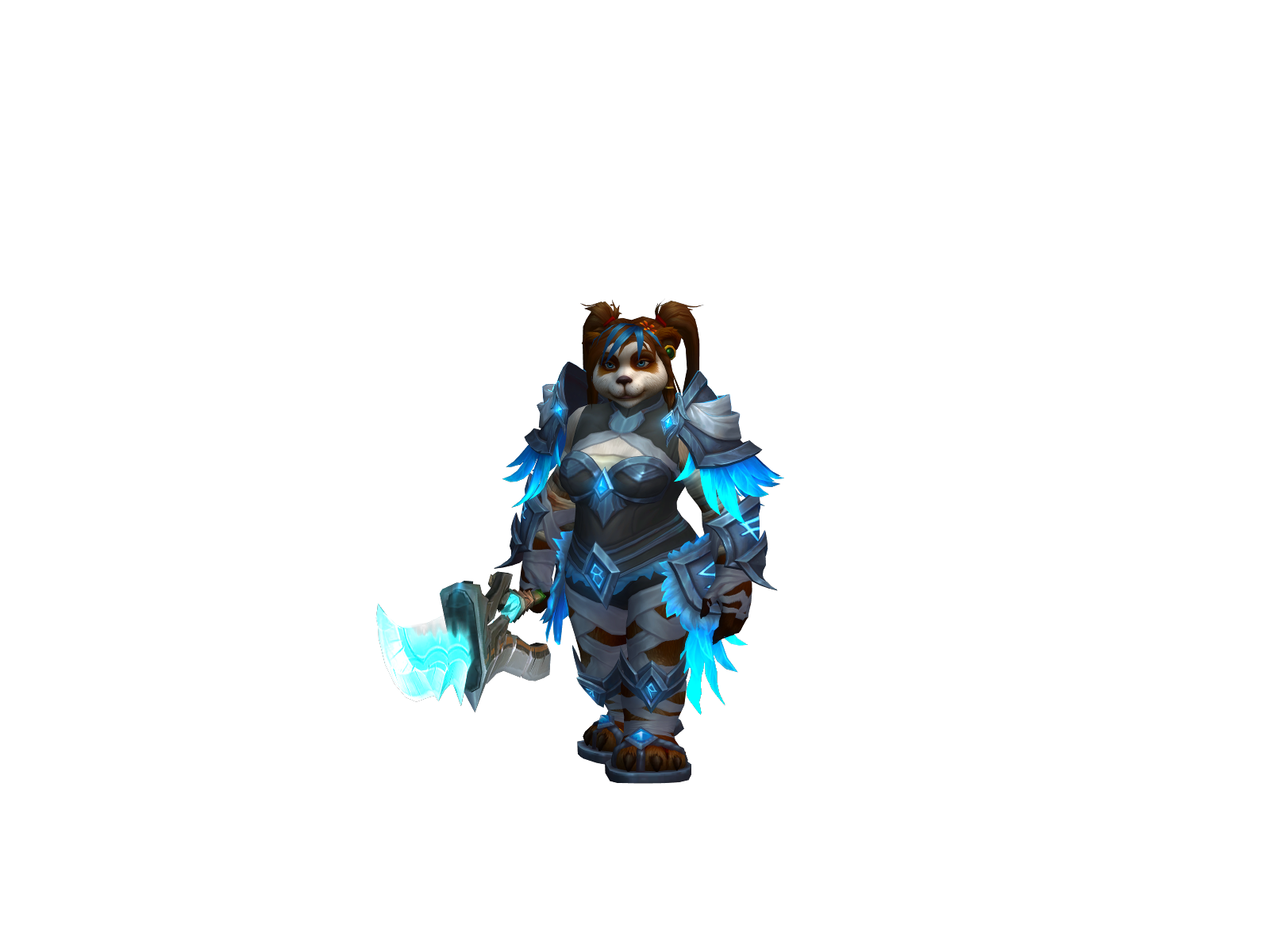 Mireio 3D character render