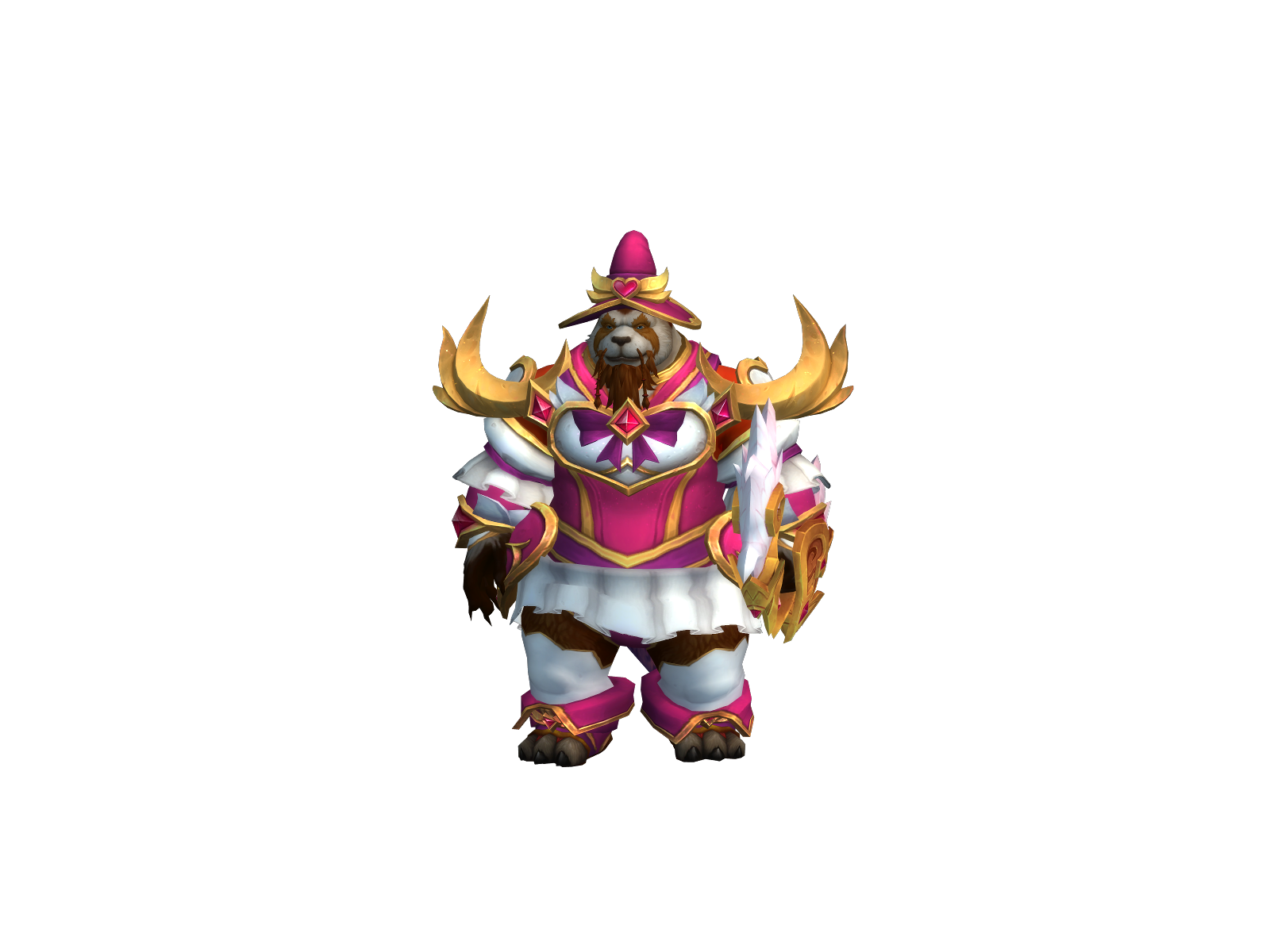 Pamboo 3D character render