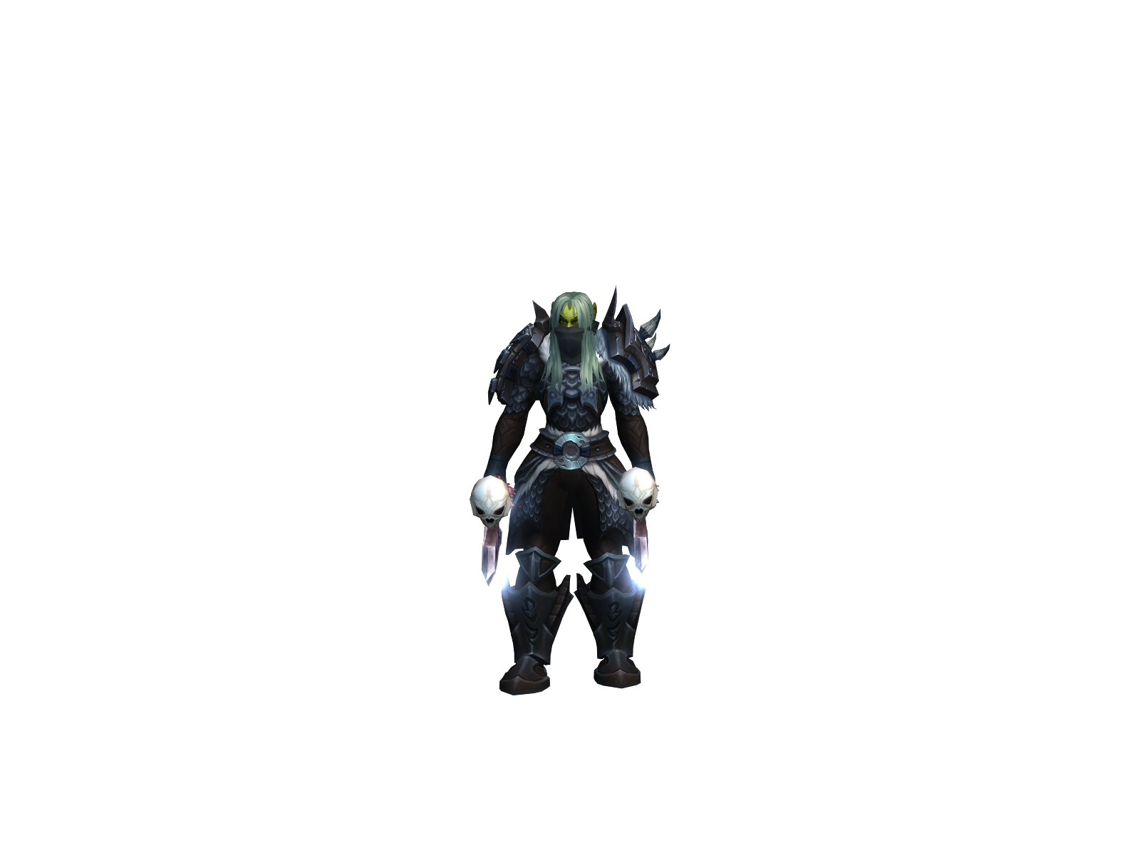 Restrictor 3D character render