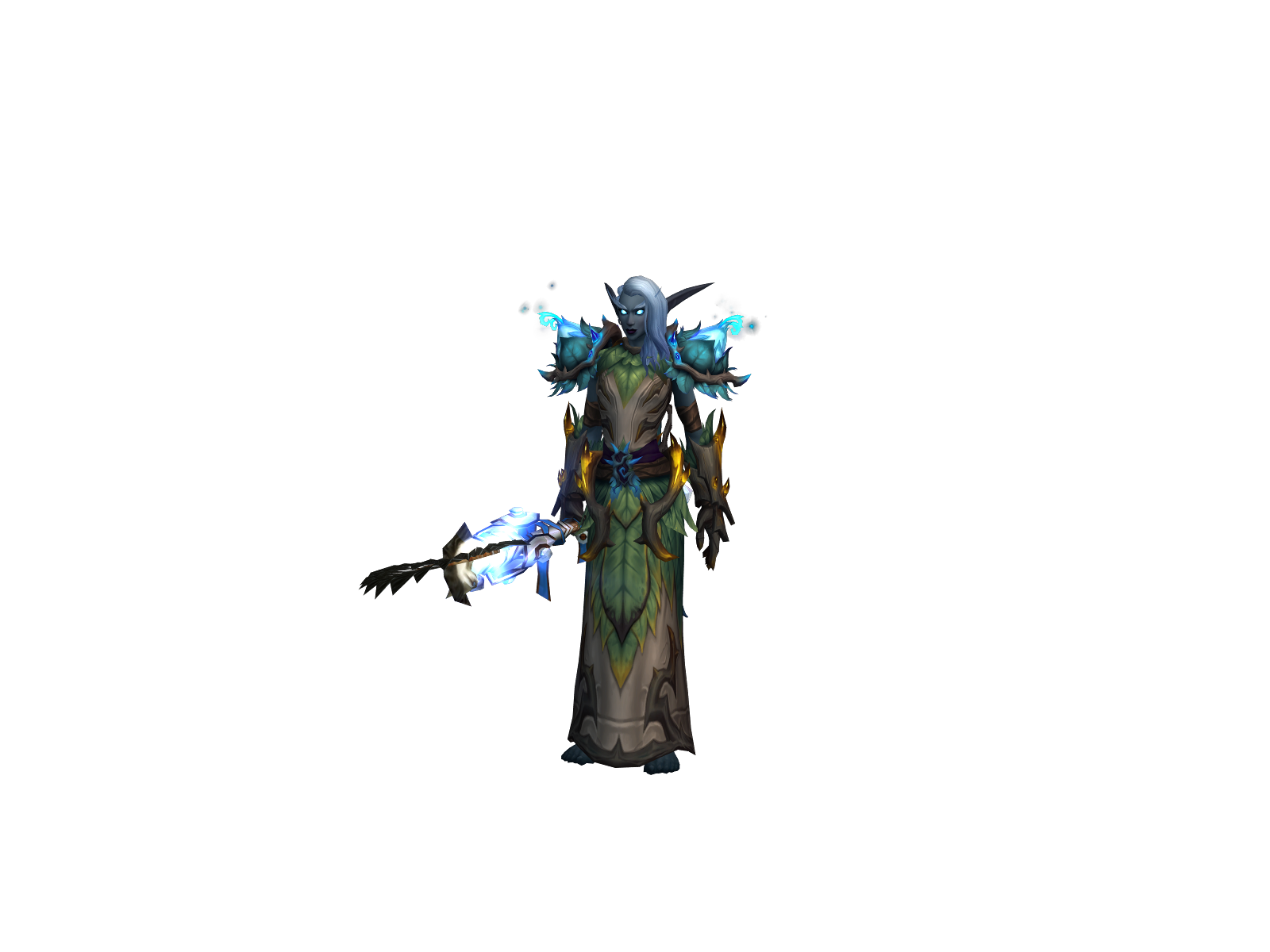 Drüwå 3D character render