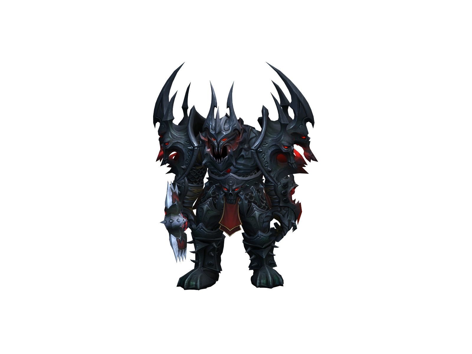 Orcmetal 3D character render