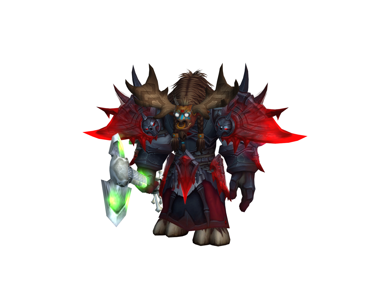 Moosaster 3D character render
