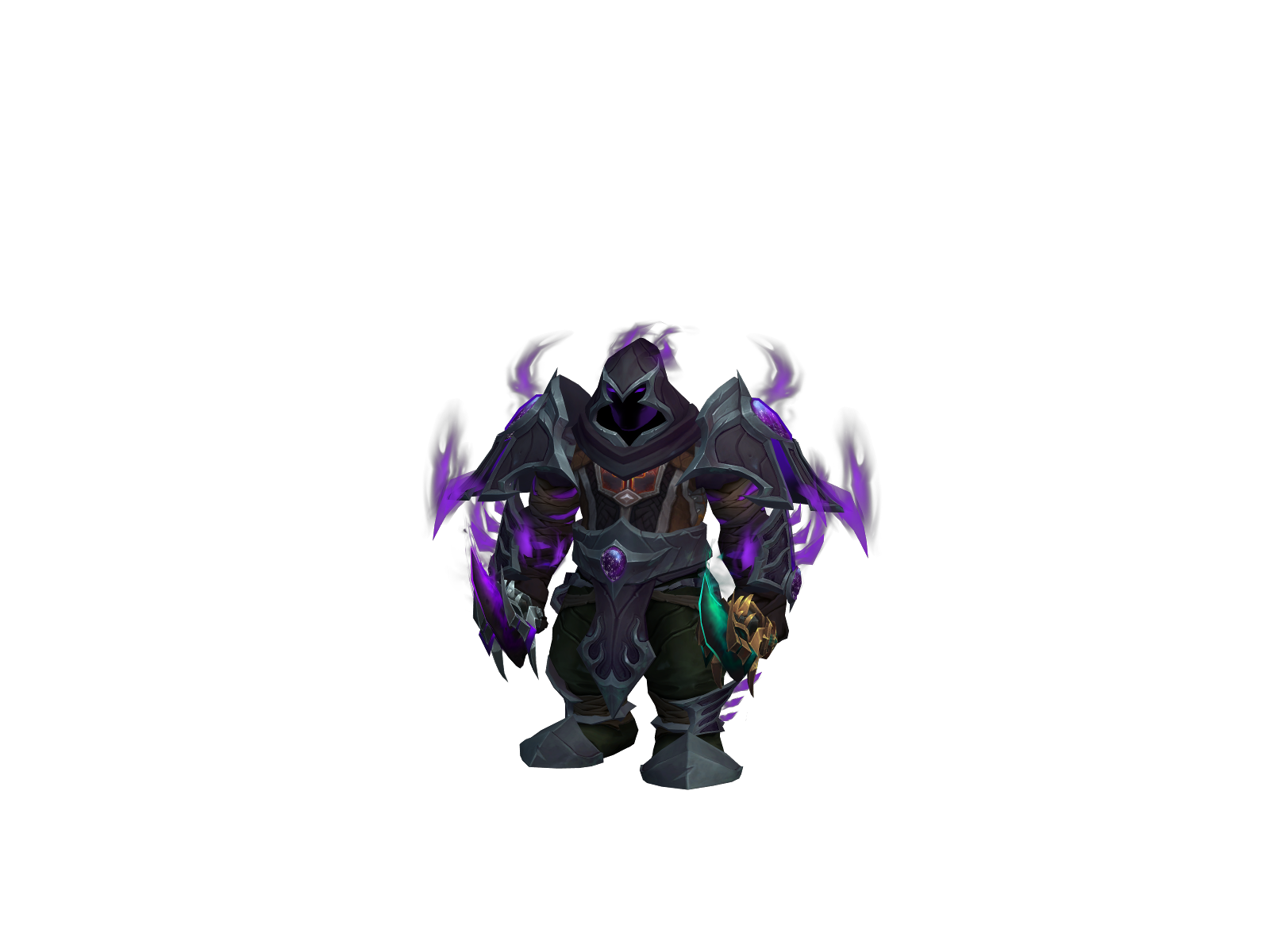Dwarfhuh 3D character render