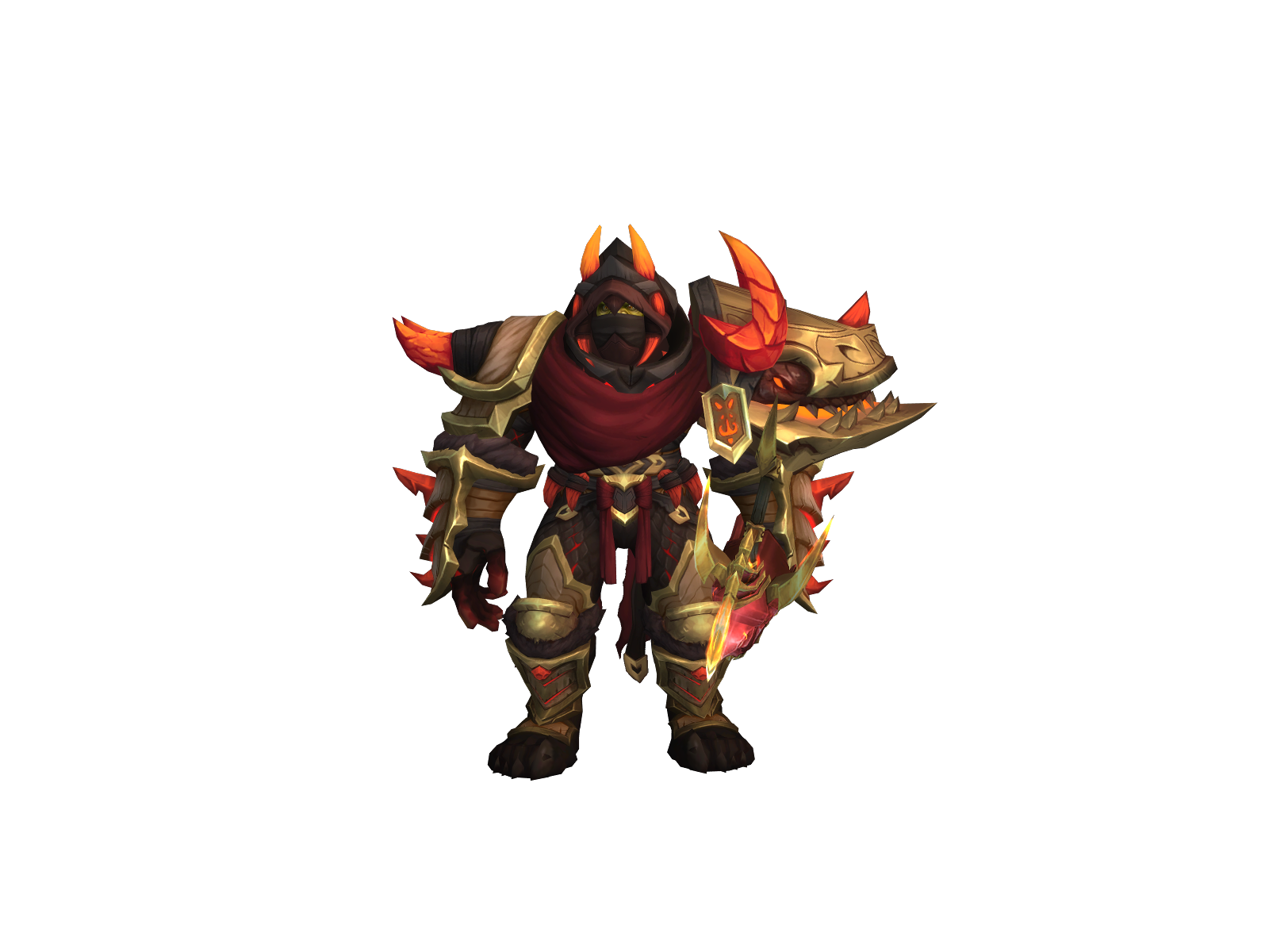Rhokor 3D character render