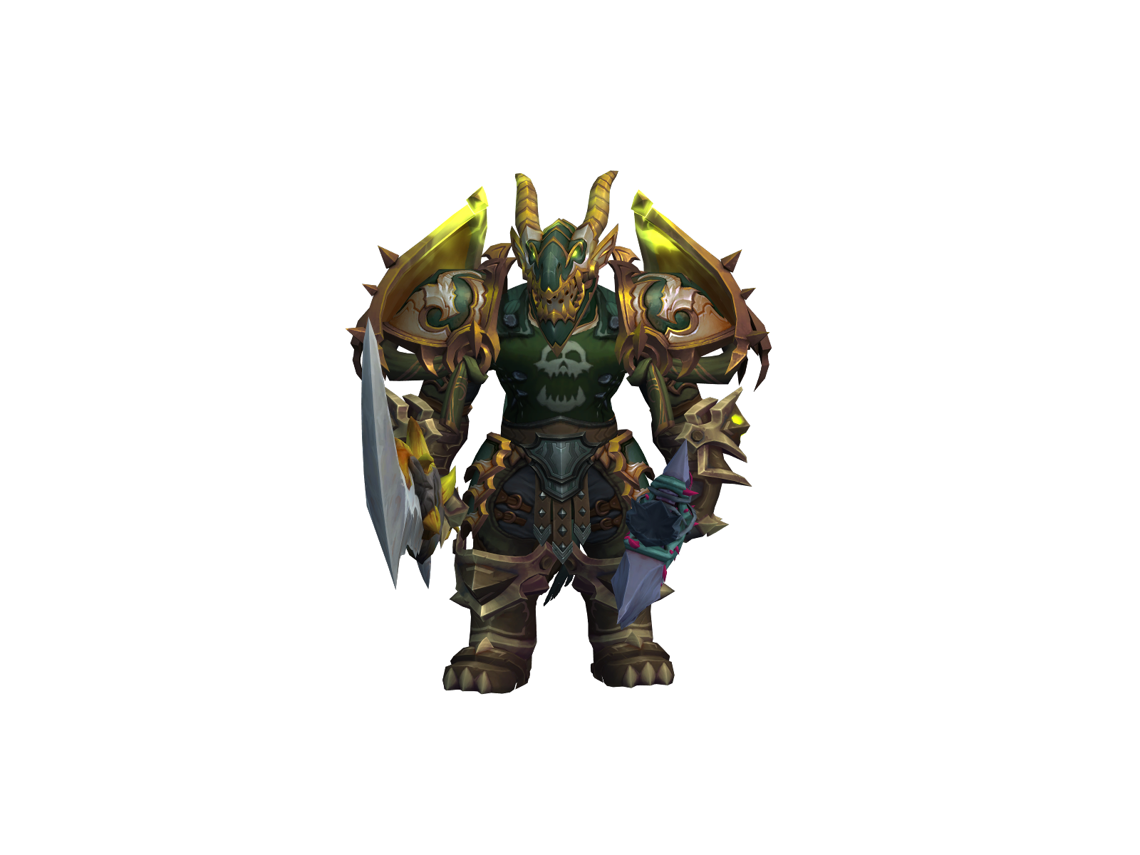 Borgee 3D character render
