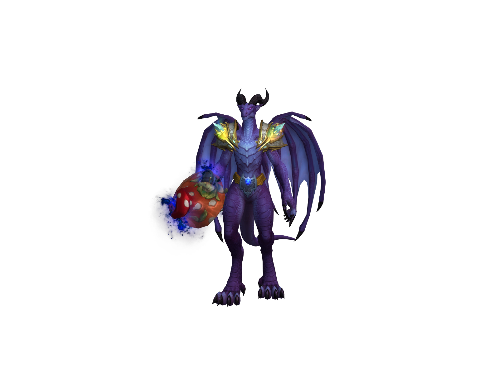 Dragonblees 3D character render