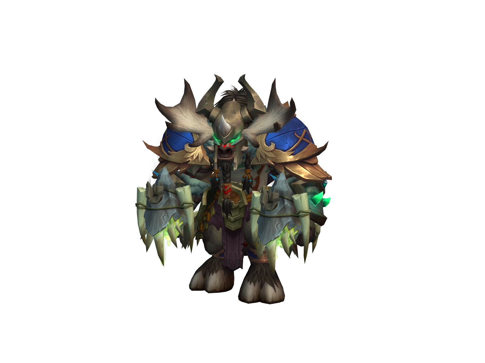 Hateful 3D character render