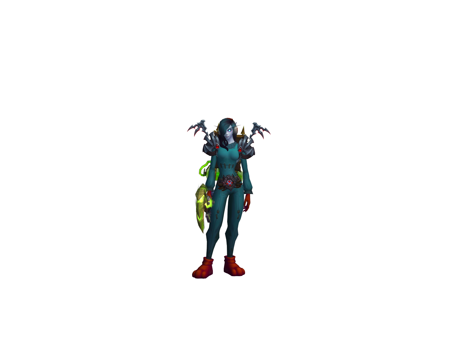 Nephrøtoxik 3D character render