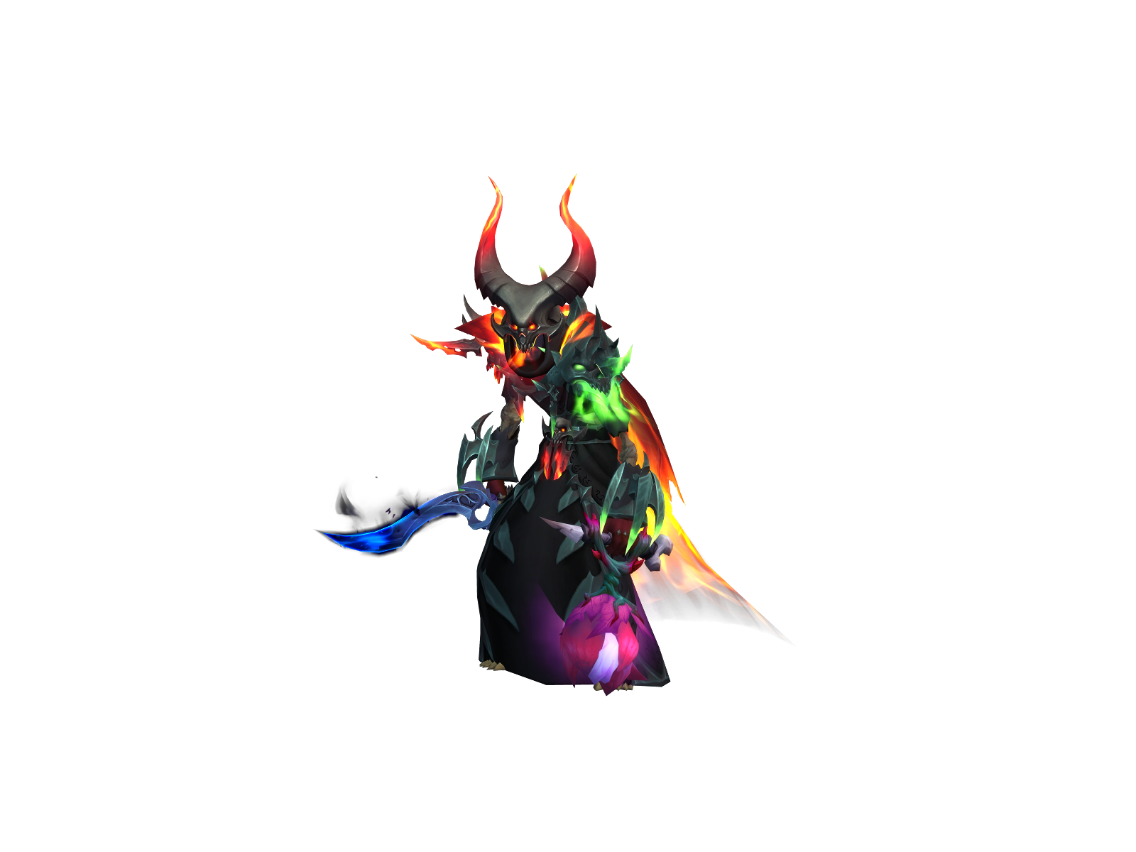 Morkfel 3D character render