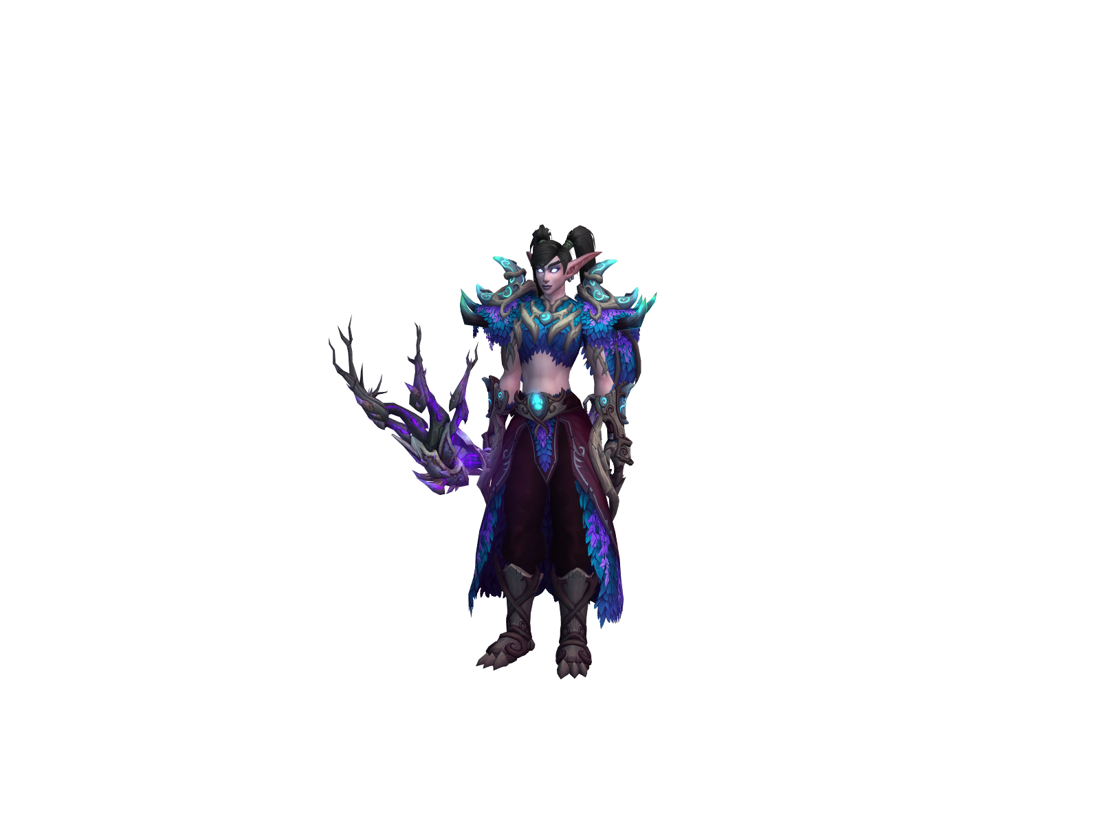 Heretodream 3D character render
