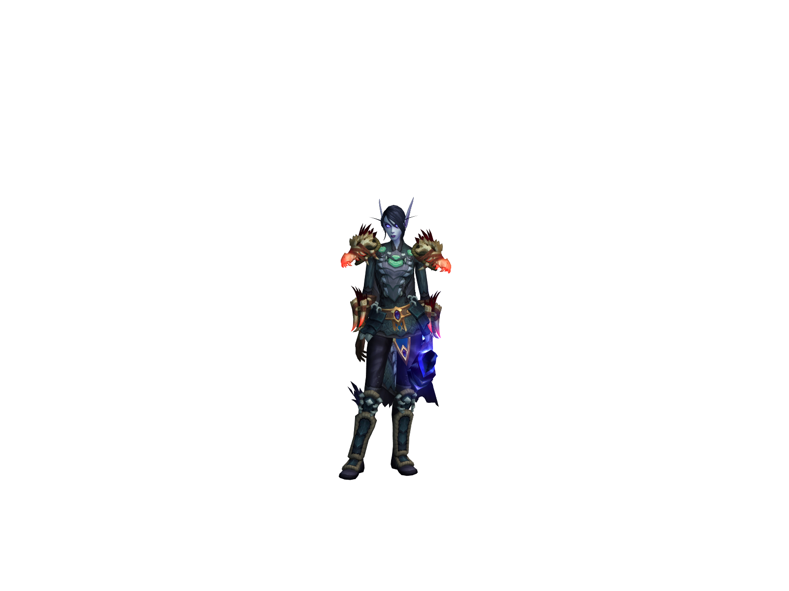 Raye 3D character render