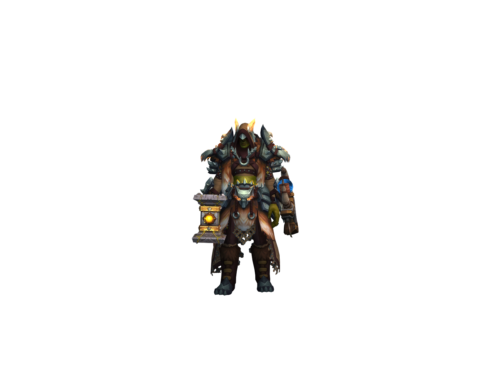 Worstsham 3D character render