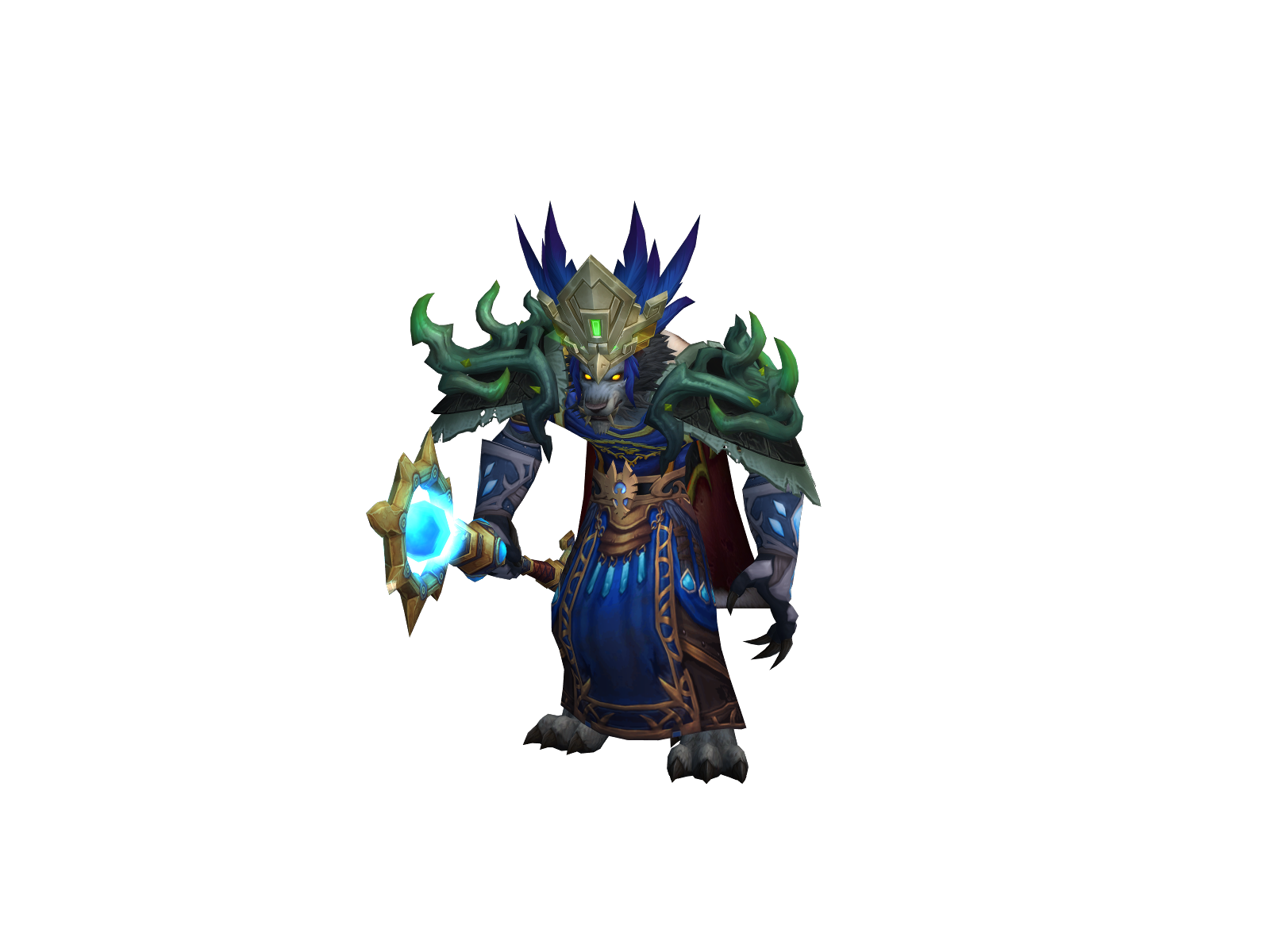 Cåstîel 3D character render