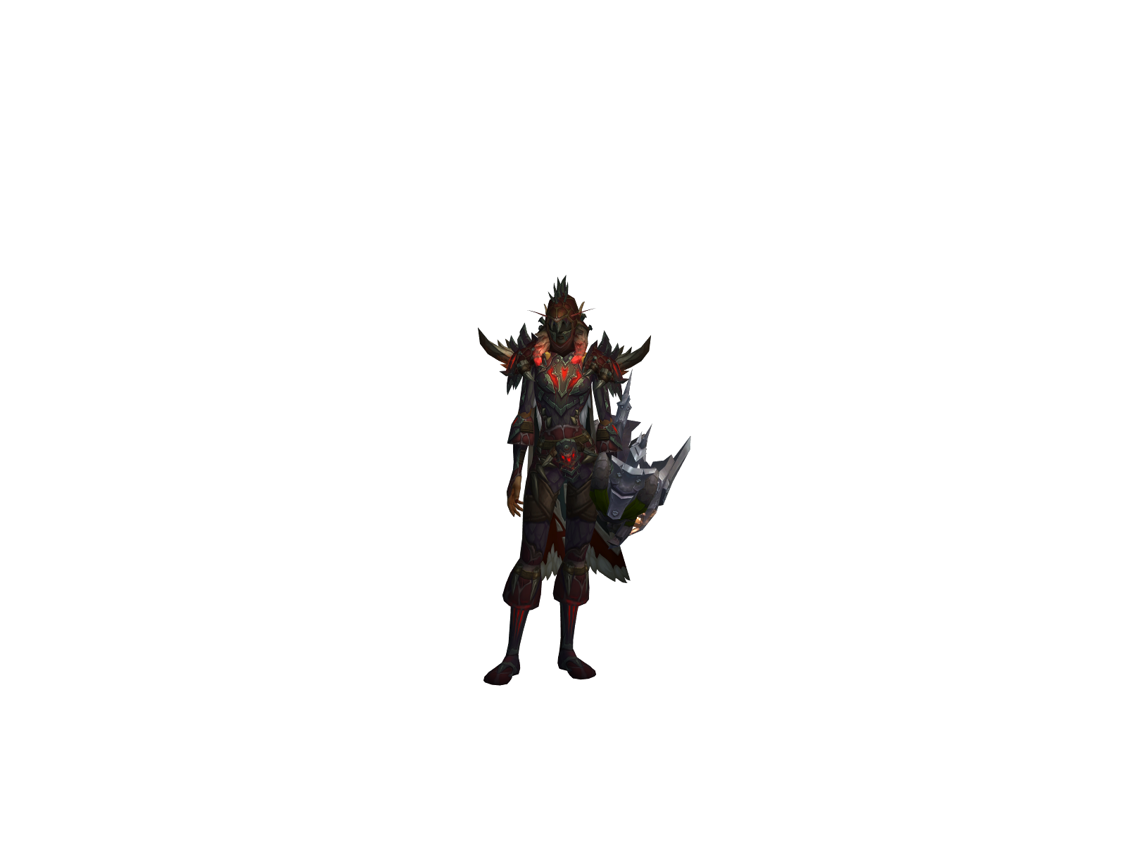 Sarenth 3D character render