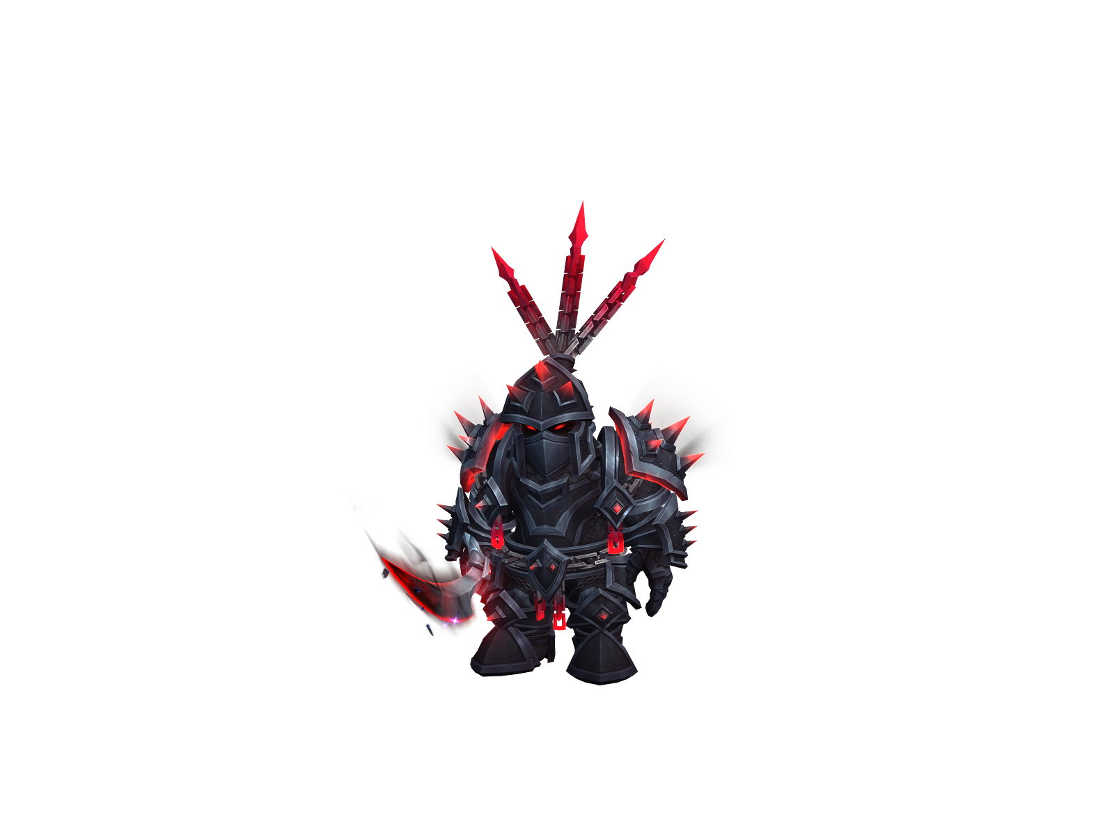 Toebasher 3D character render