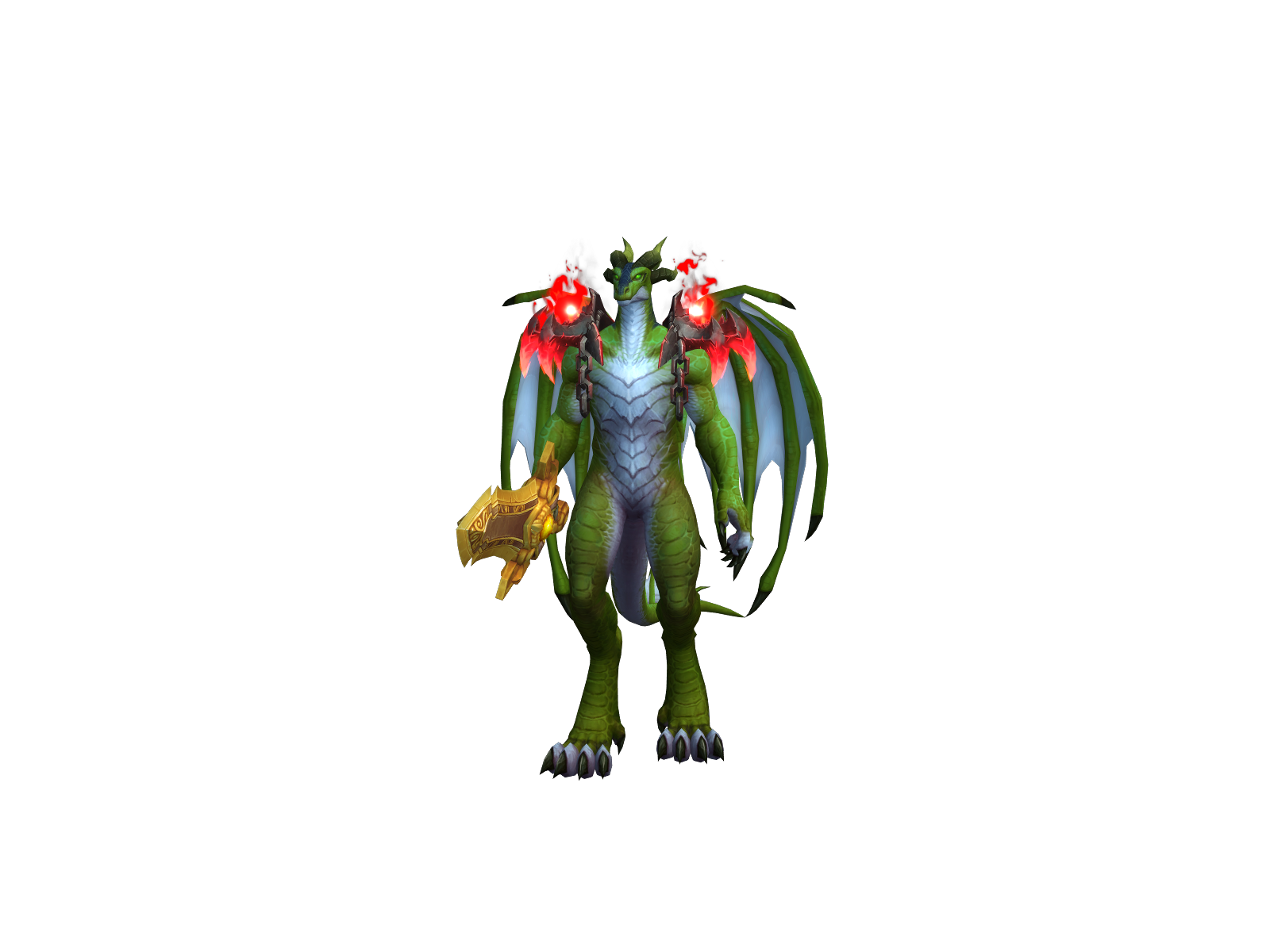 Uja 3D character render