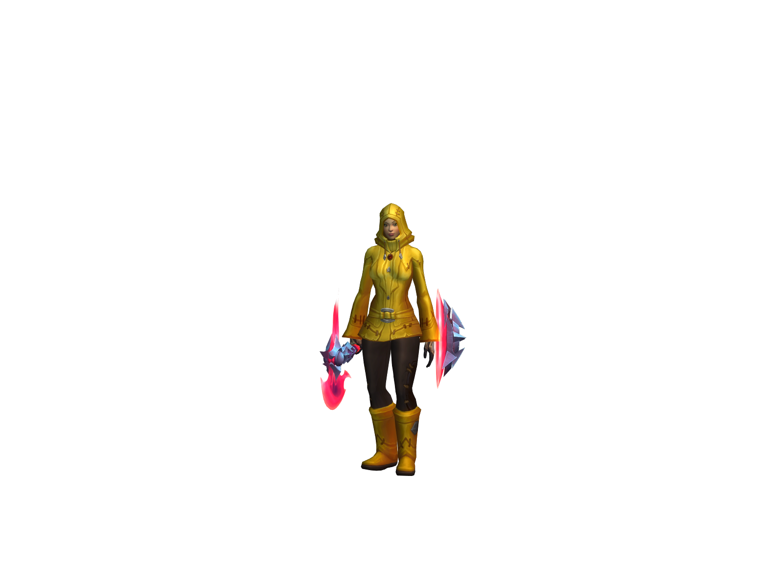 Pealin 3D character render