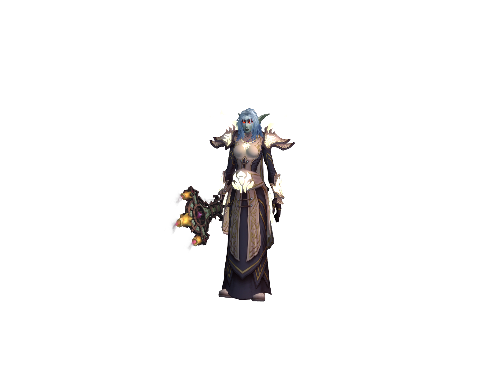 Throatgodess 3D character render