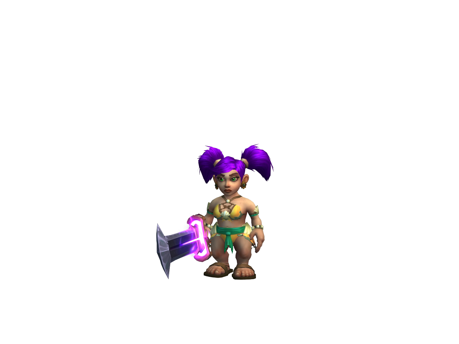 Particlex 3D character render
