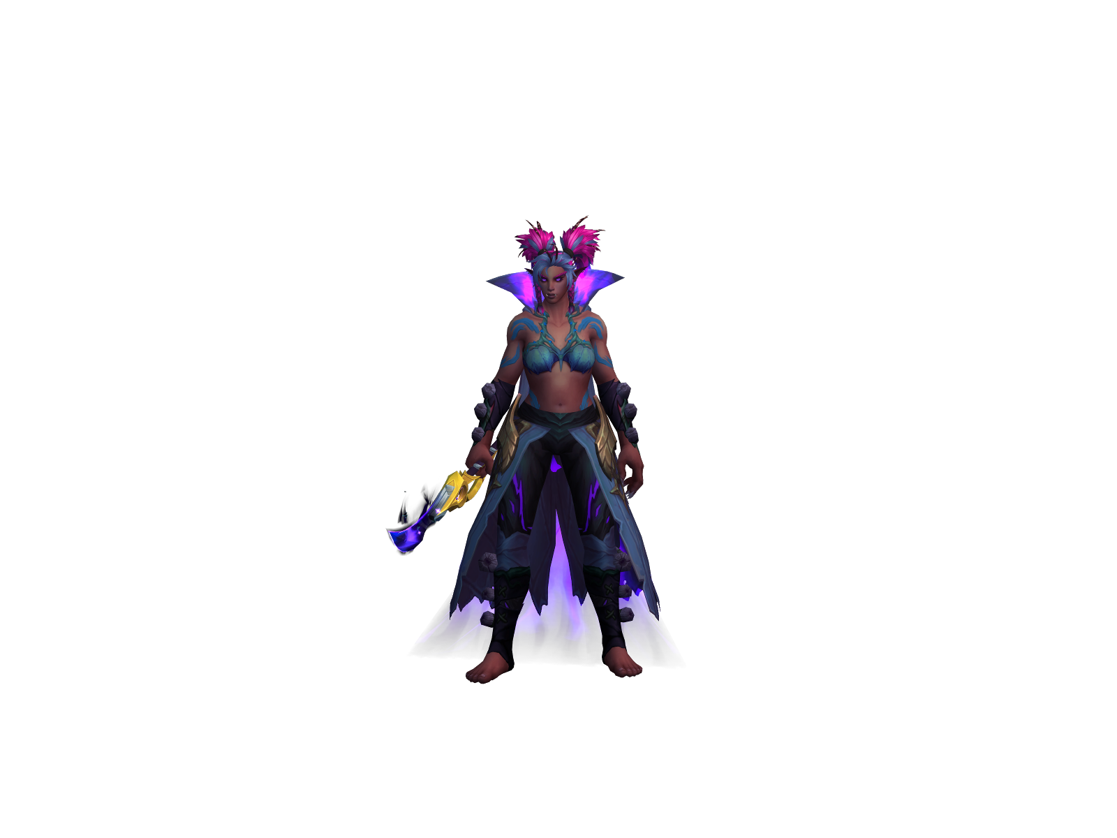 Honeybdgaf 3D character render