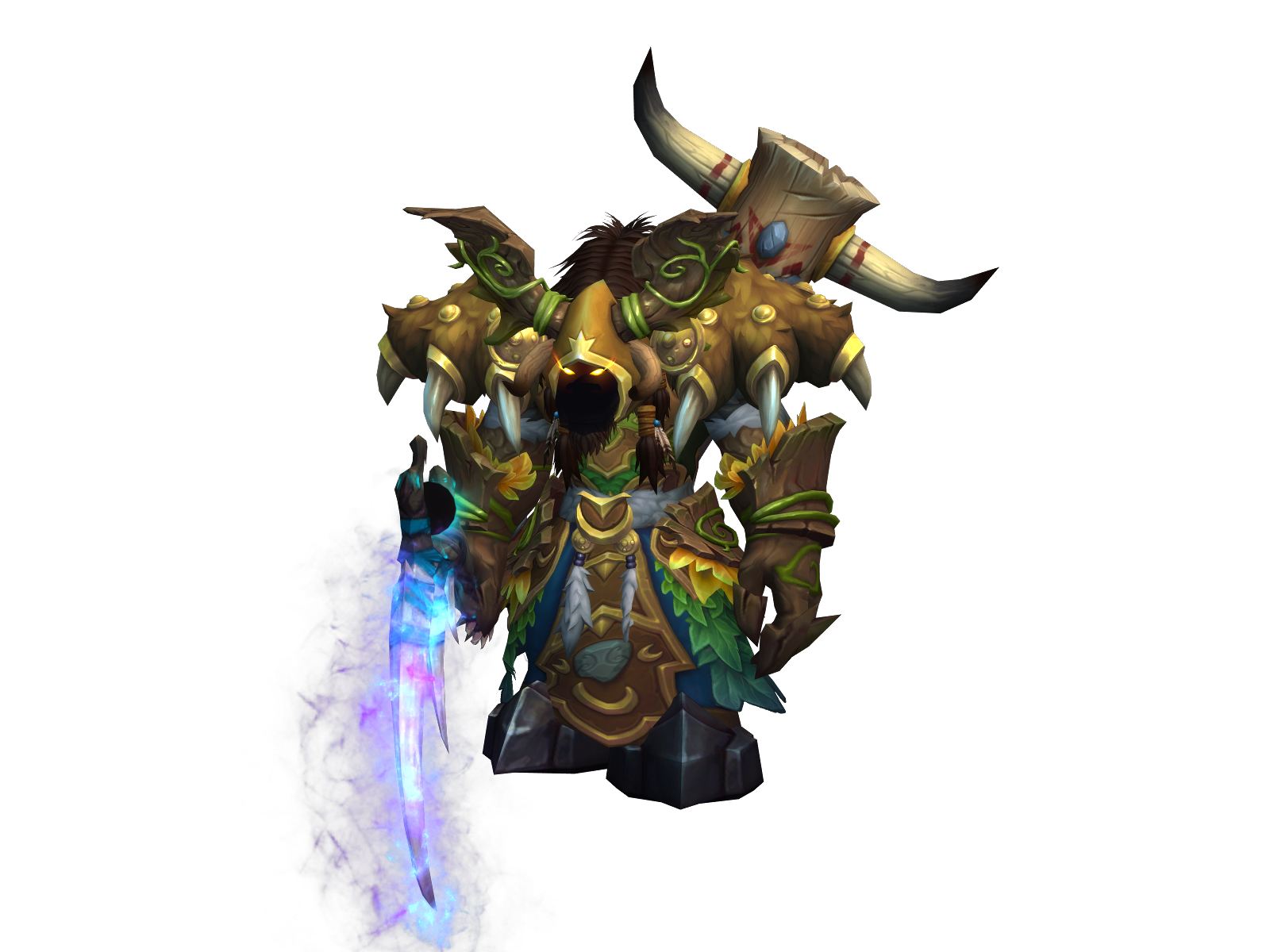 Feralsage 3D character render