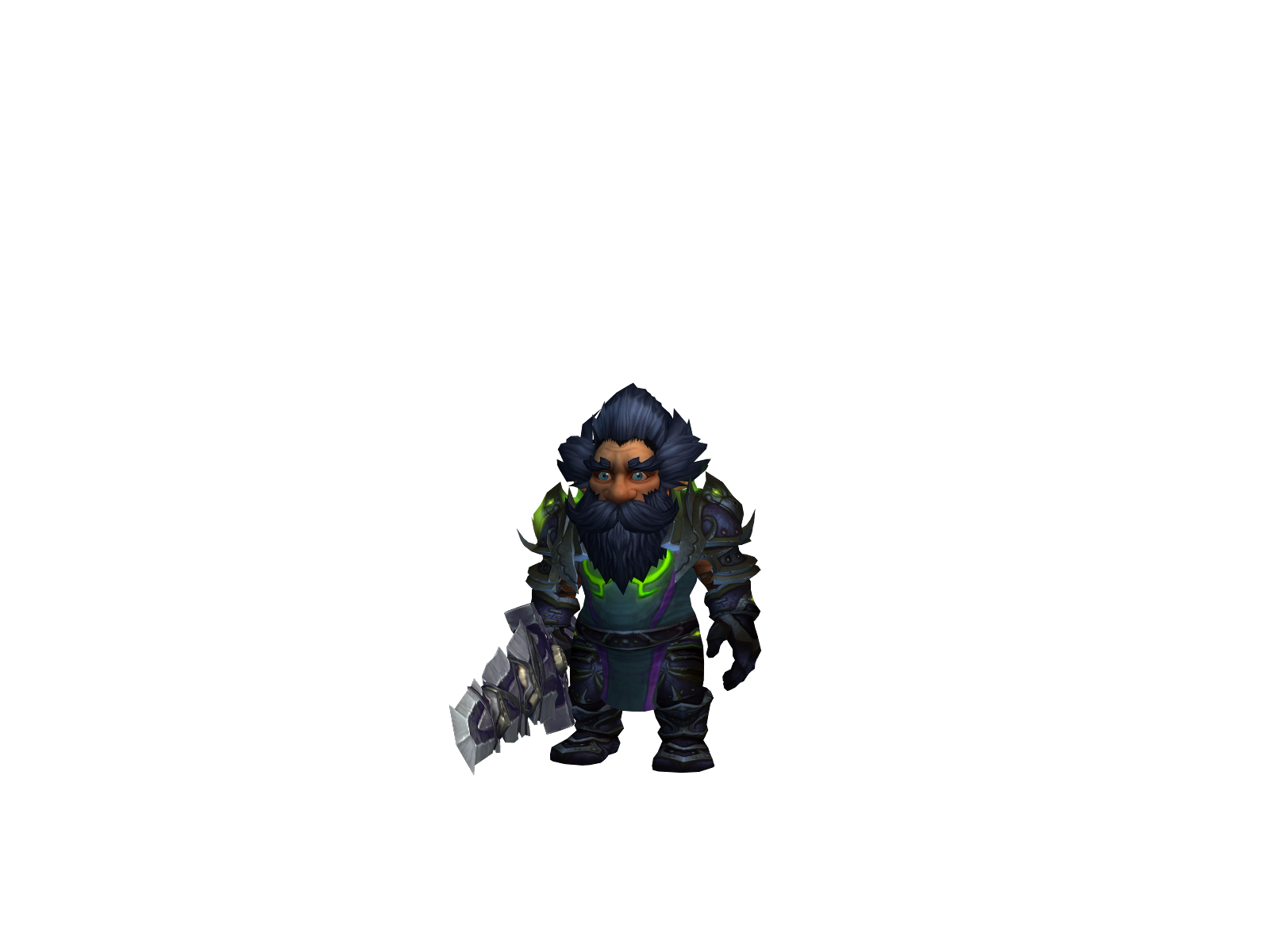 Bbwrespecter 3D character render